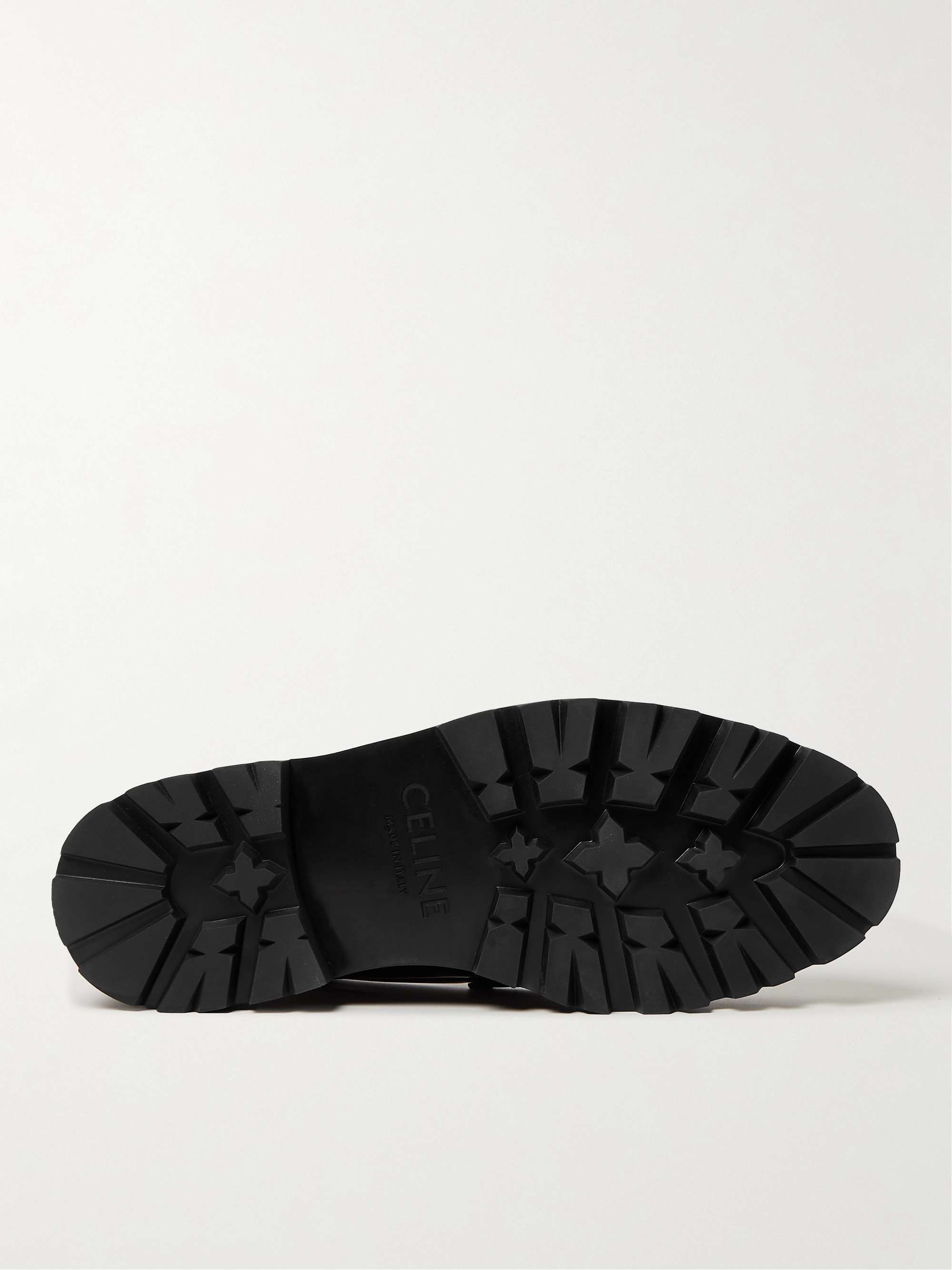 CELINE HOMME Triomphe Leather Loafers
