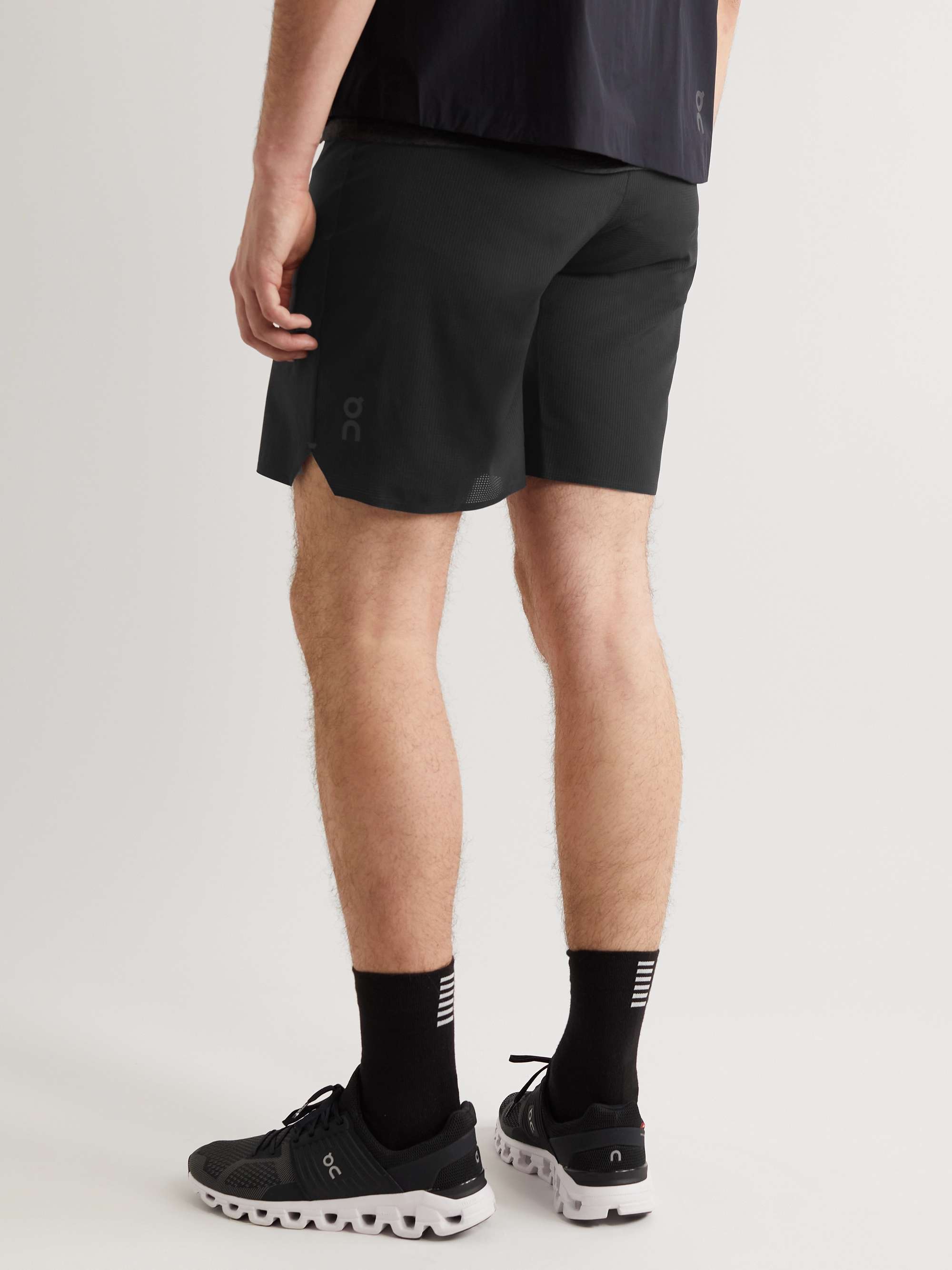 ON Recycled Stretch-Shell and Mesh Shorts