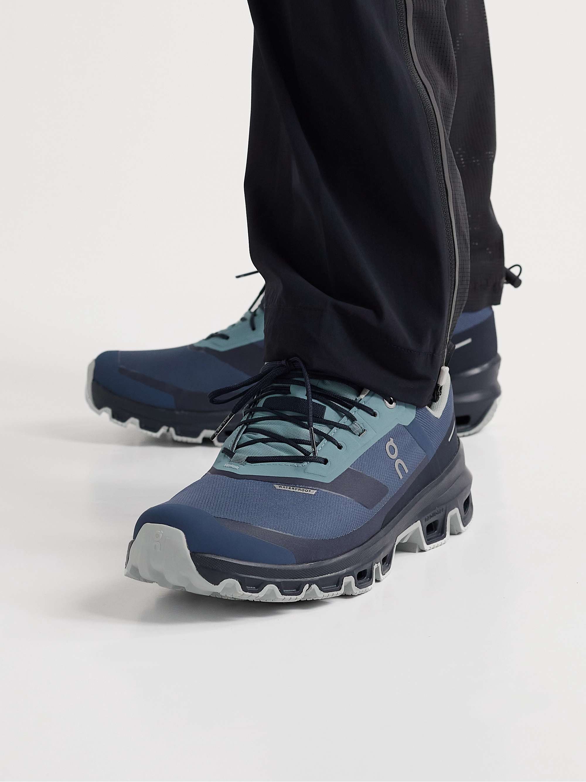 ON-RUNNING Cloudventure Waterproof Neoprene-Trimmed Mesh Running Sneakers