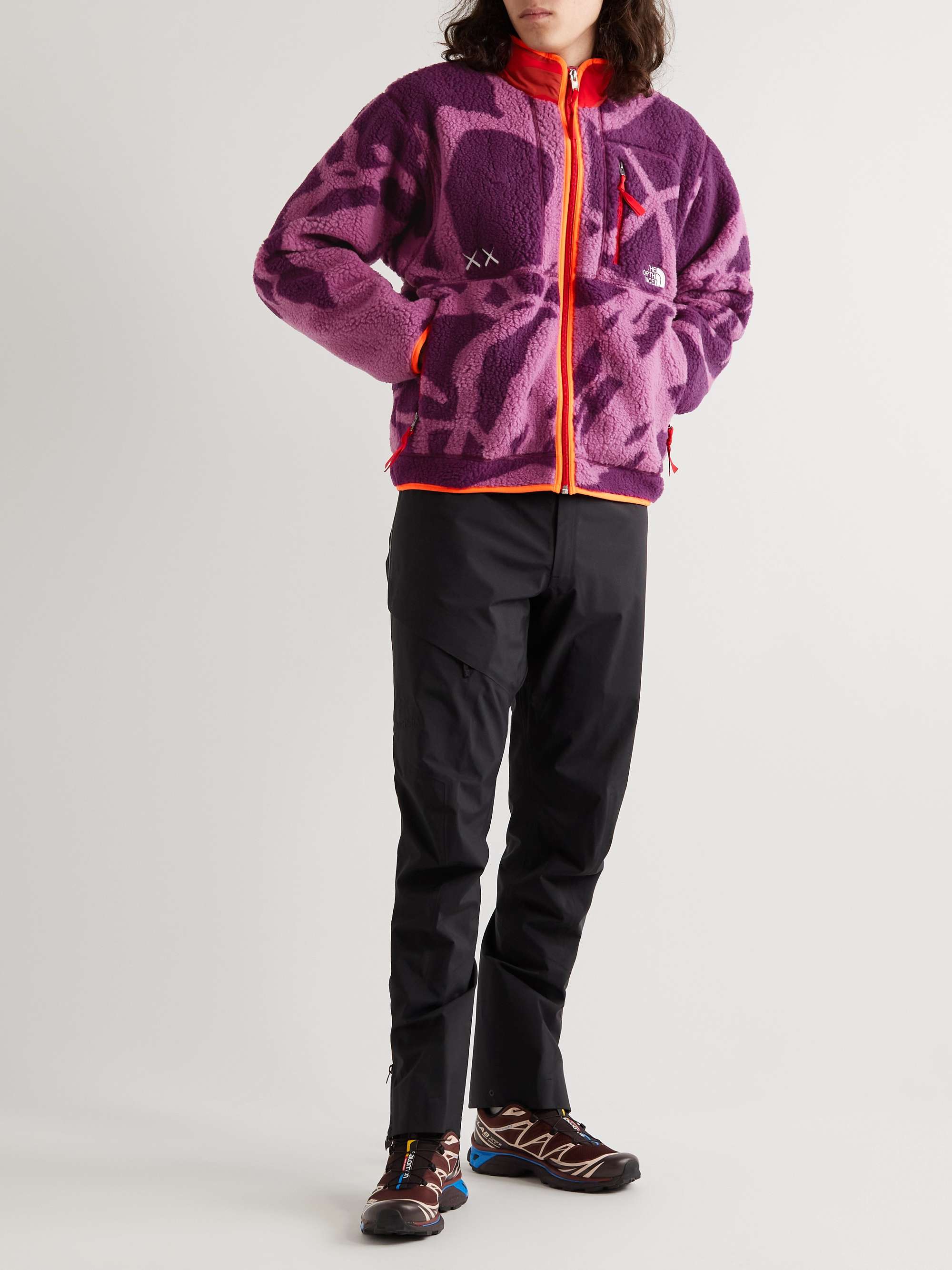 THE NORTH FACE + XX Shell-Trimmed Printed Fleece Jacket for Men | MR PORTER