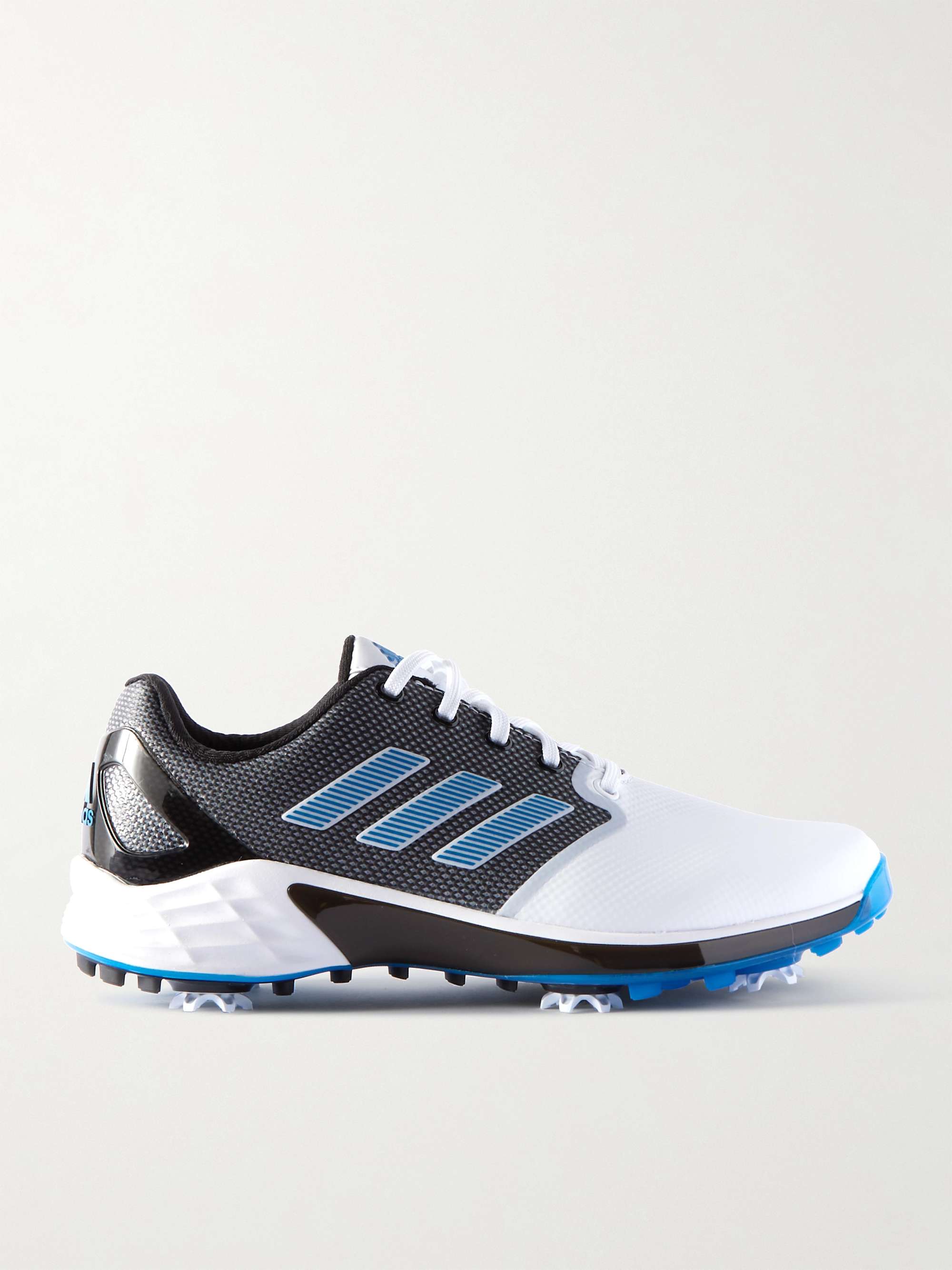 ADIDAS GOLF ZG21 Rubber-Trimmed Coated-Mesh Golf Shoes for Men | MR PORTER