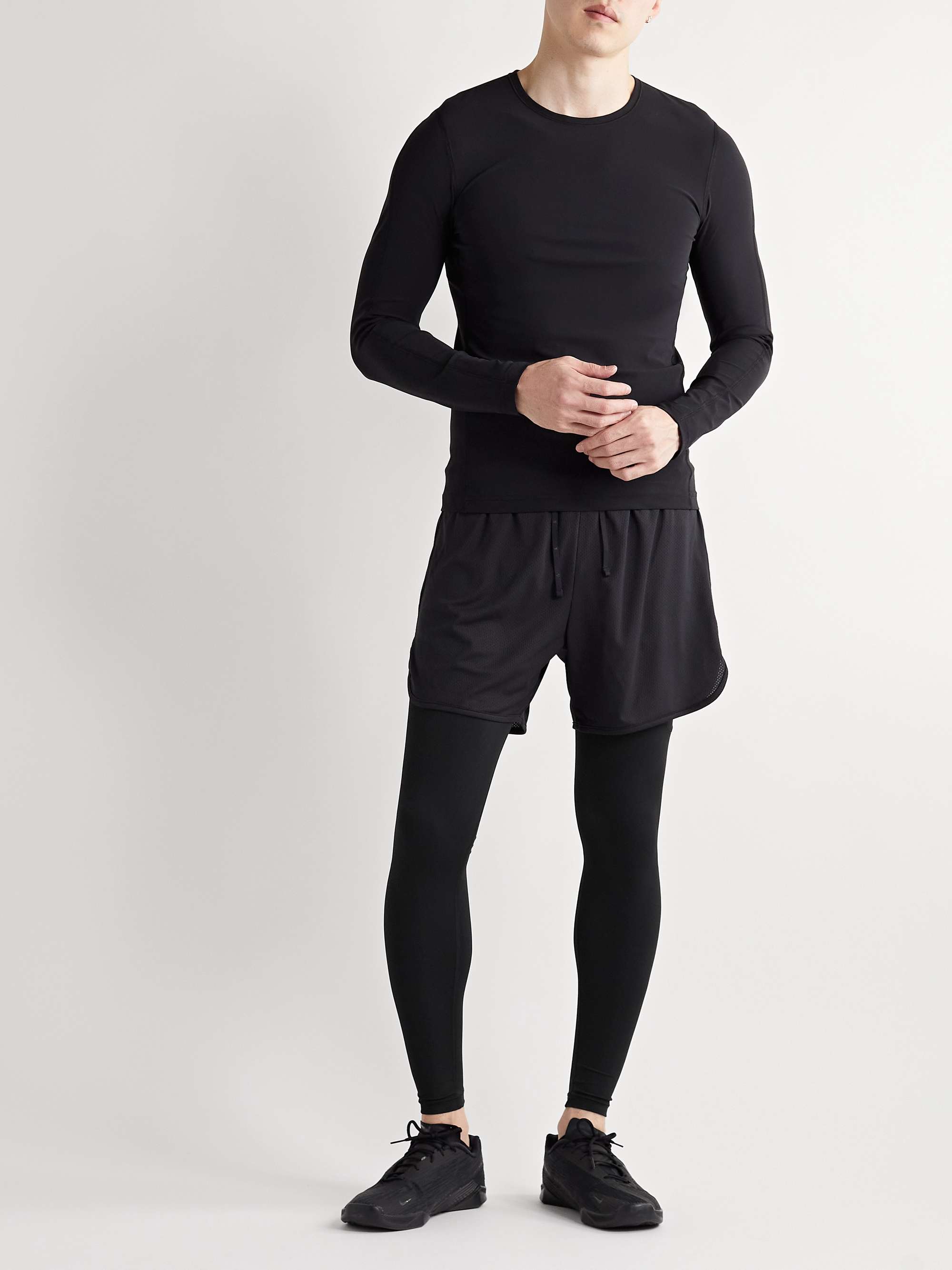 REIGNING CHAMP Recycled Stretch-Jersey Tights