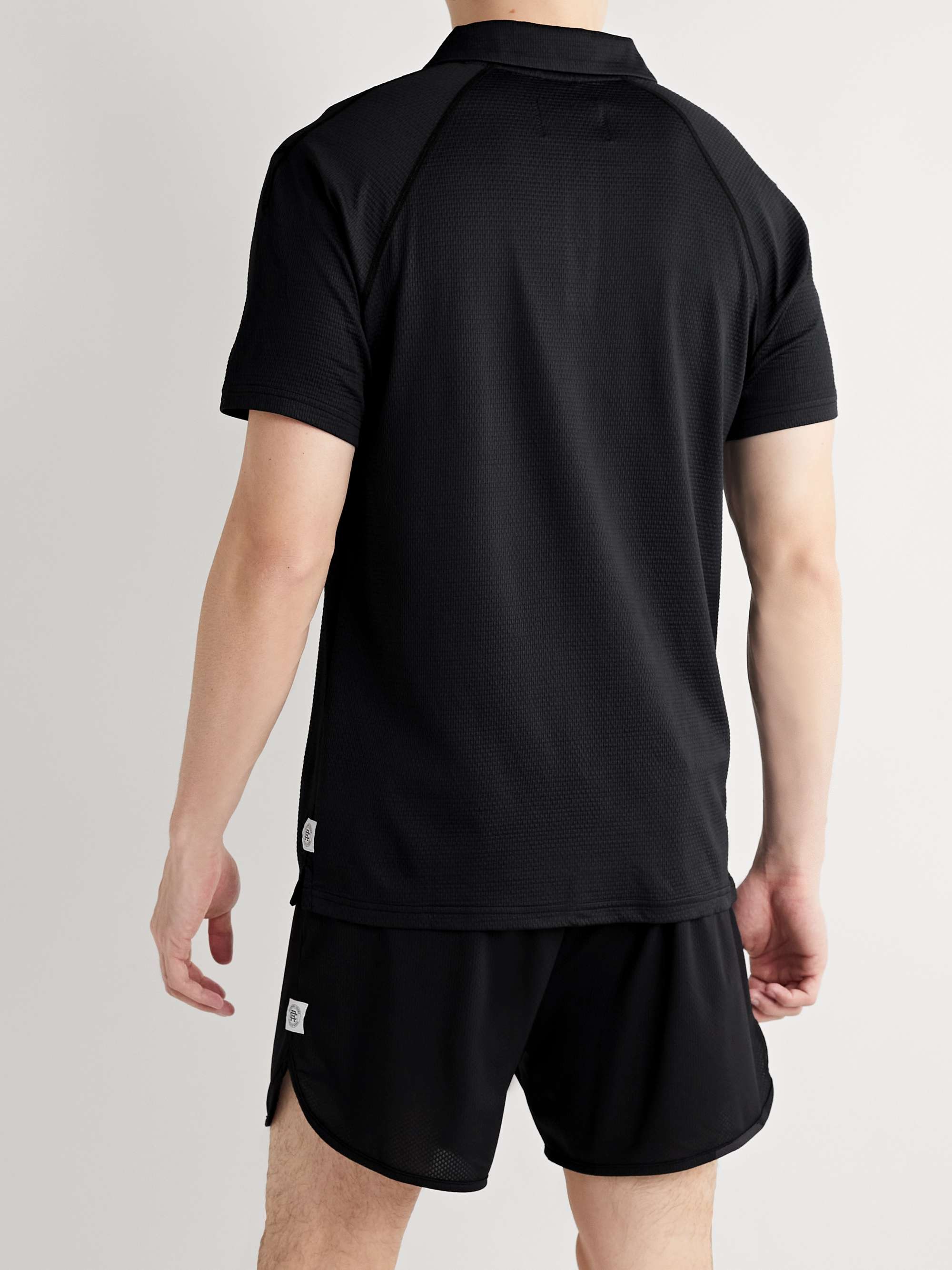 REIGNING CHAMP Solotex® Mesh Polo Shirt