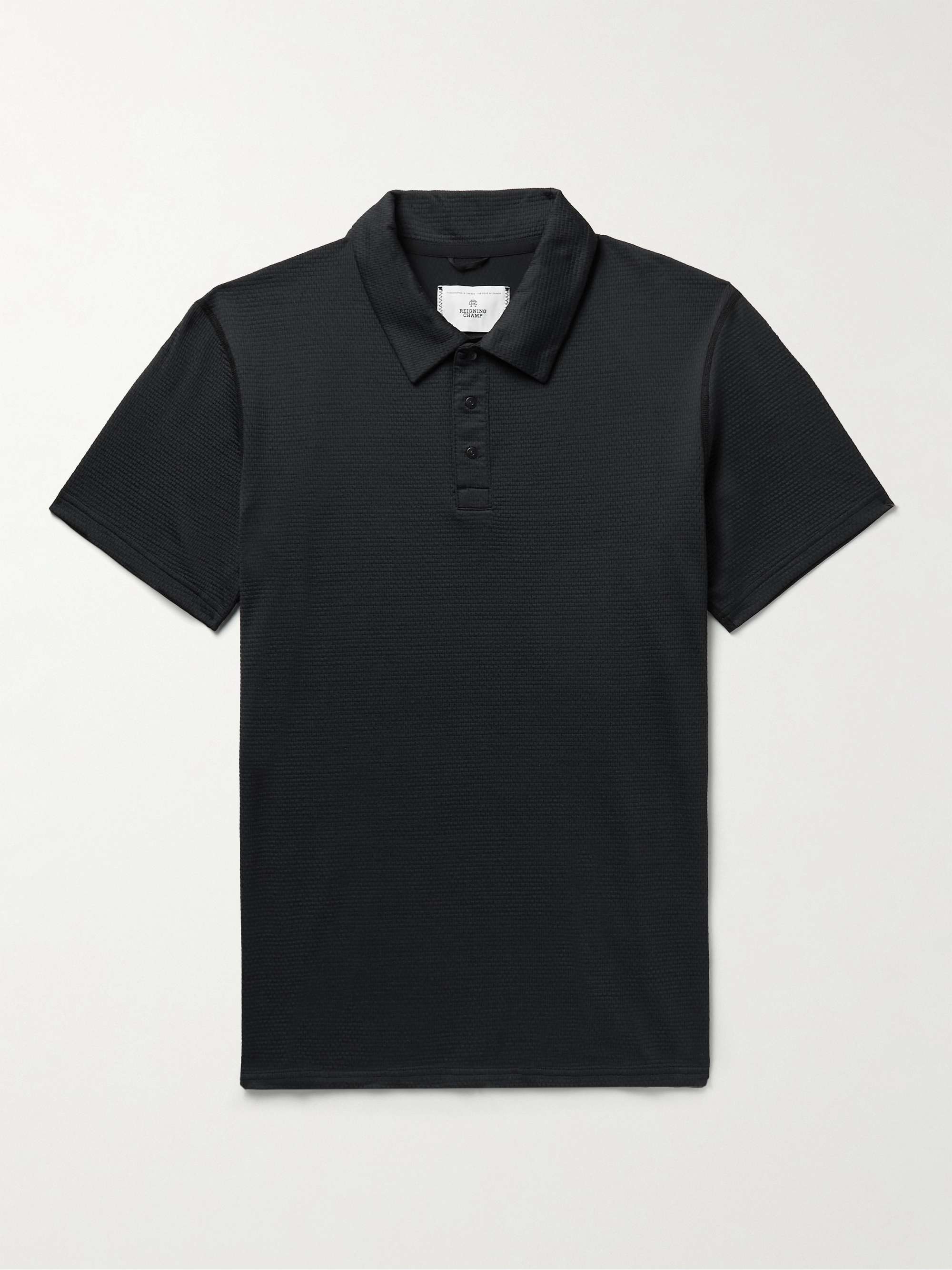 REIGNING CHAMP Solotex® Mesh Polo Shirt