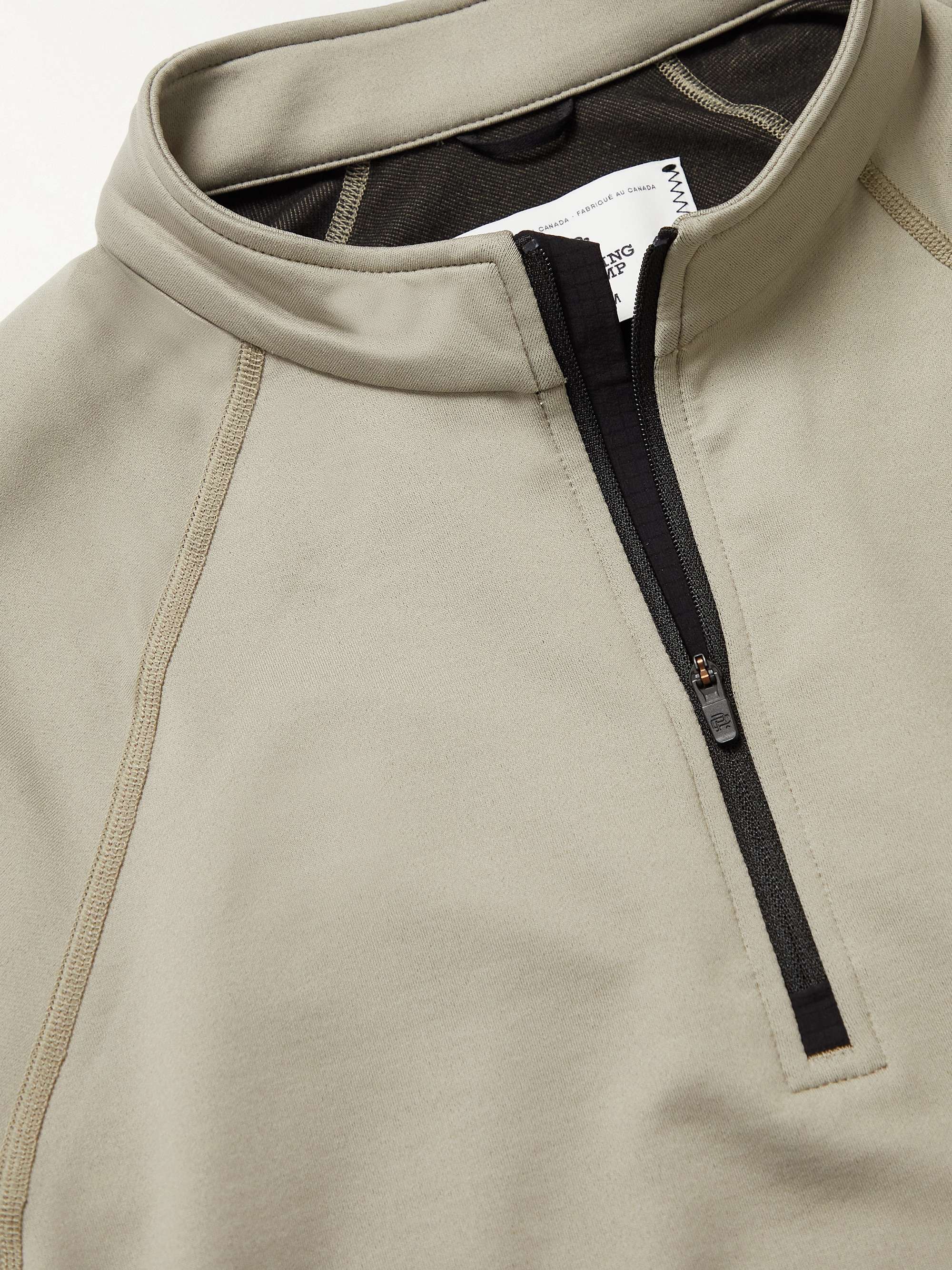 REIGNING CHAMP Polartec Power Stretch Pro Half-Zip Sweatshirt