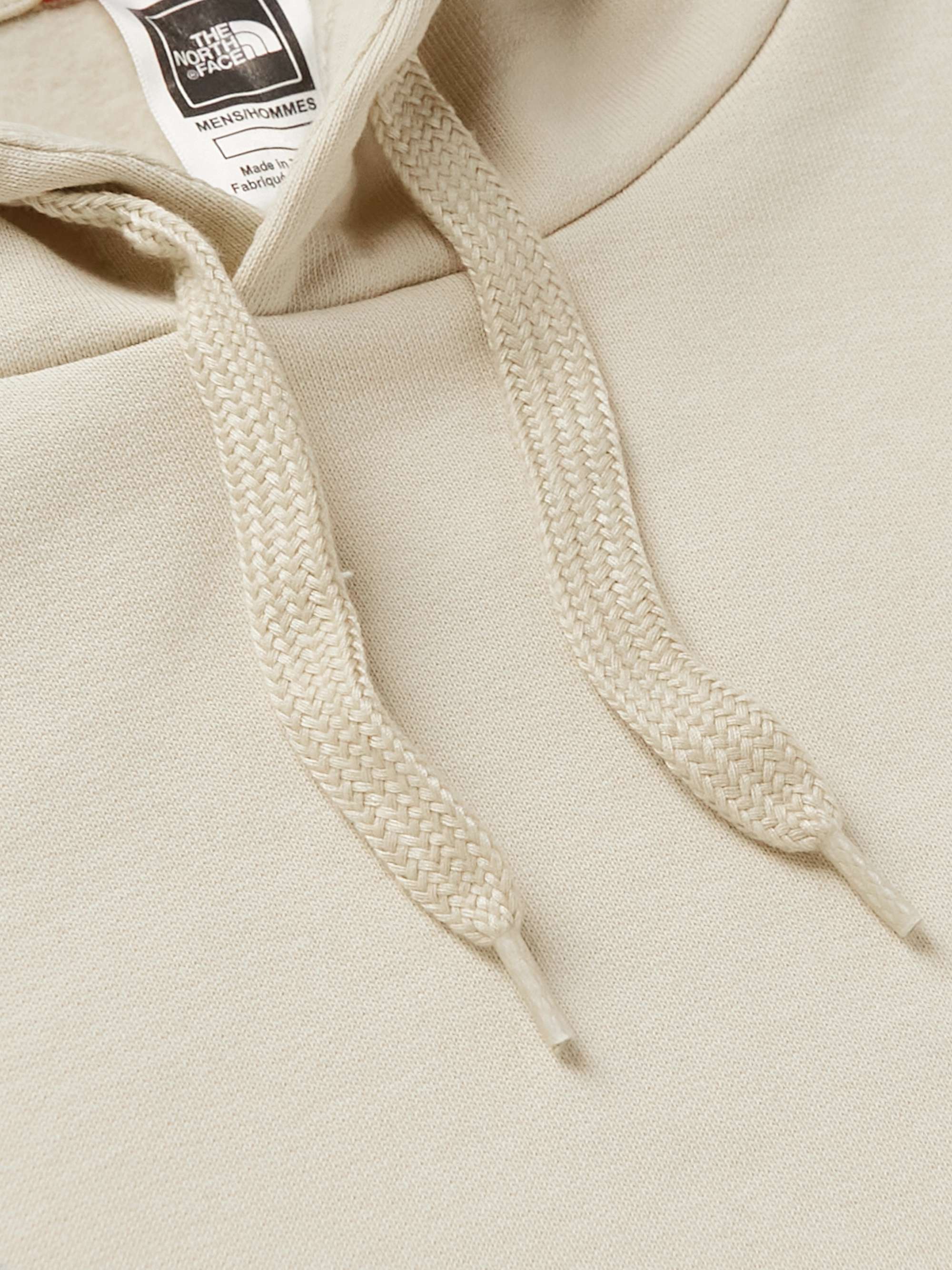 THE NORTH FACE Fine Logo-Print Cotton-Blend Jersey Hoodie