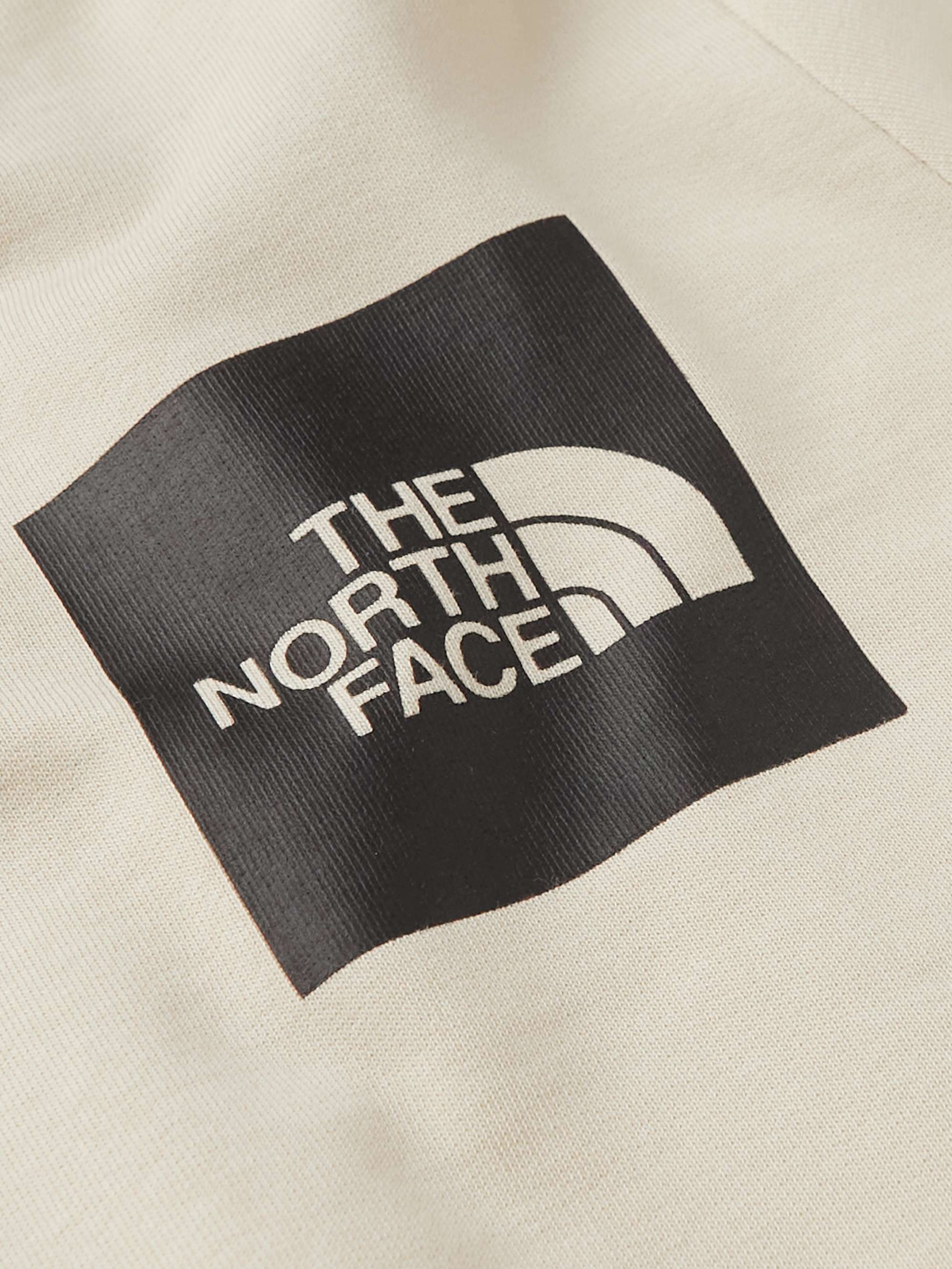 THE NORTH FACE Fine Logo-Print Cotton-Blend Jersey Hoodie