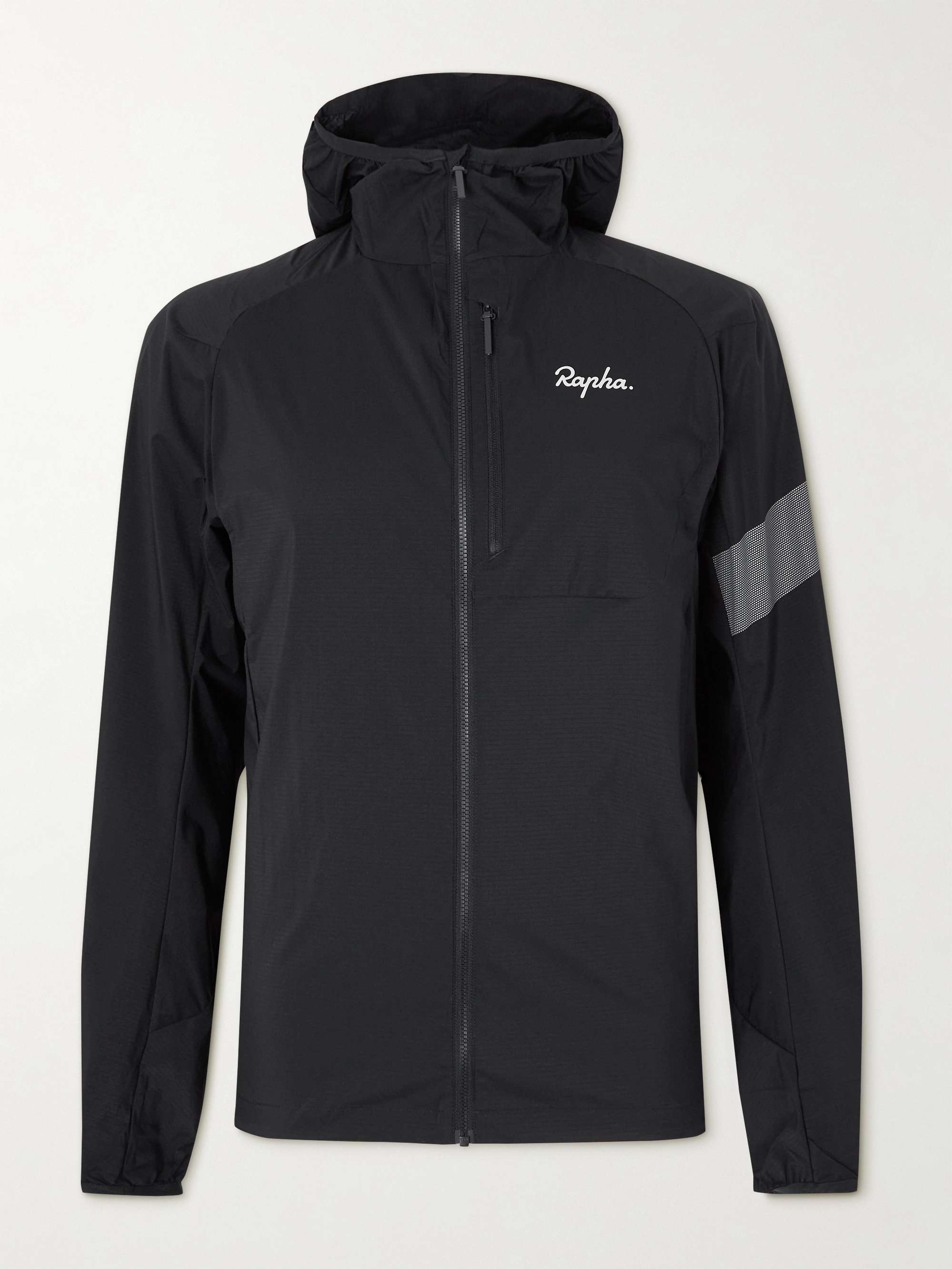 RAPHA Trail Logo-Print Ripstop Hooded Cycling Jacket