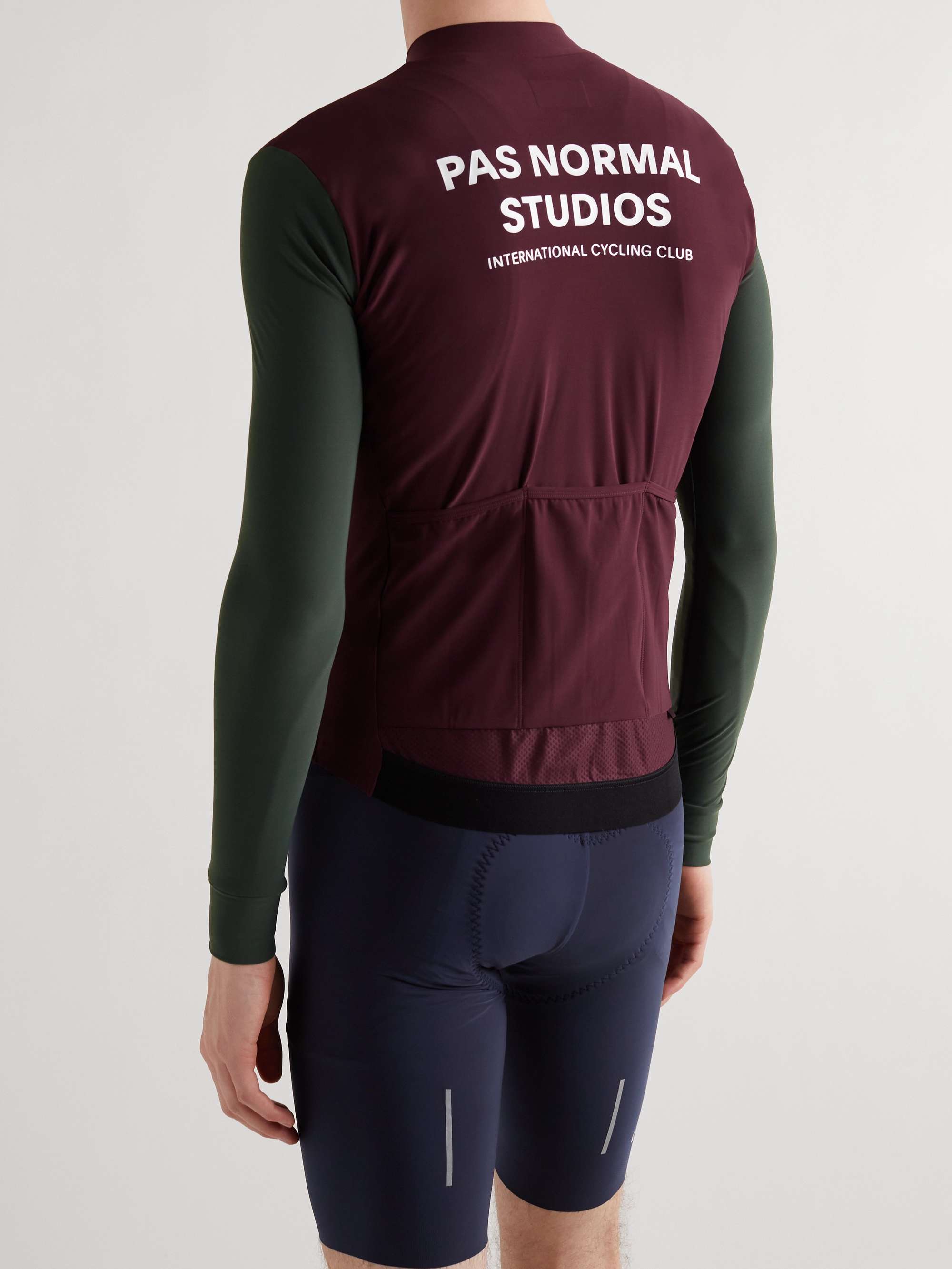 PAS NORMAL STUDIOS Mechanism Logo-Print Cycling Jersey for Men
