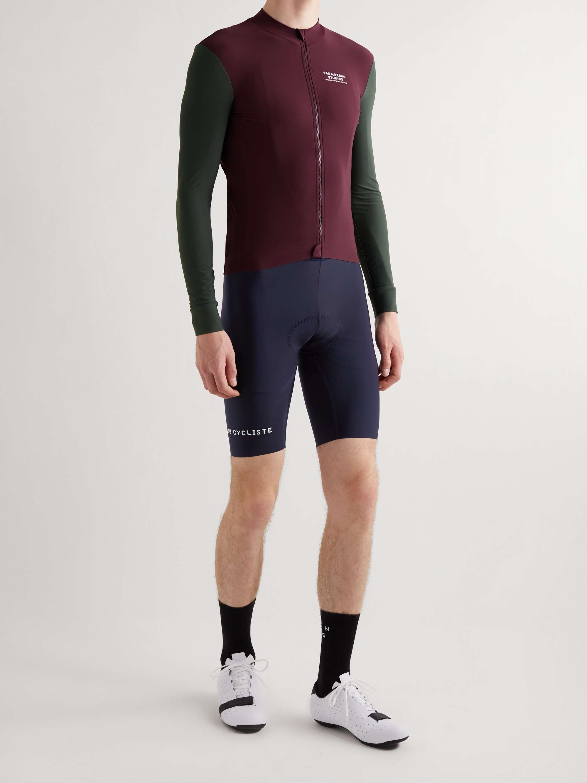 PAS NORMAL STUDIOS Mechanism Logo-Print Cycling Jersey