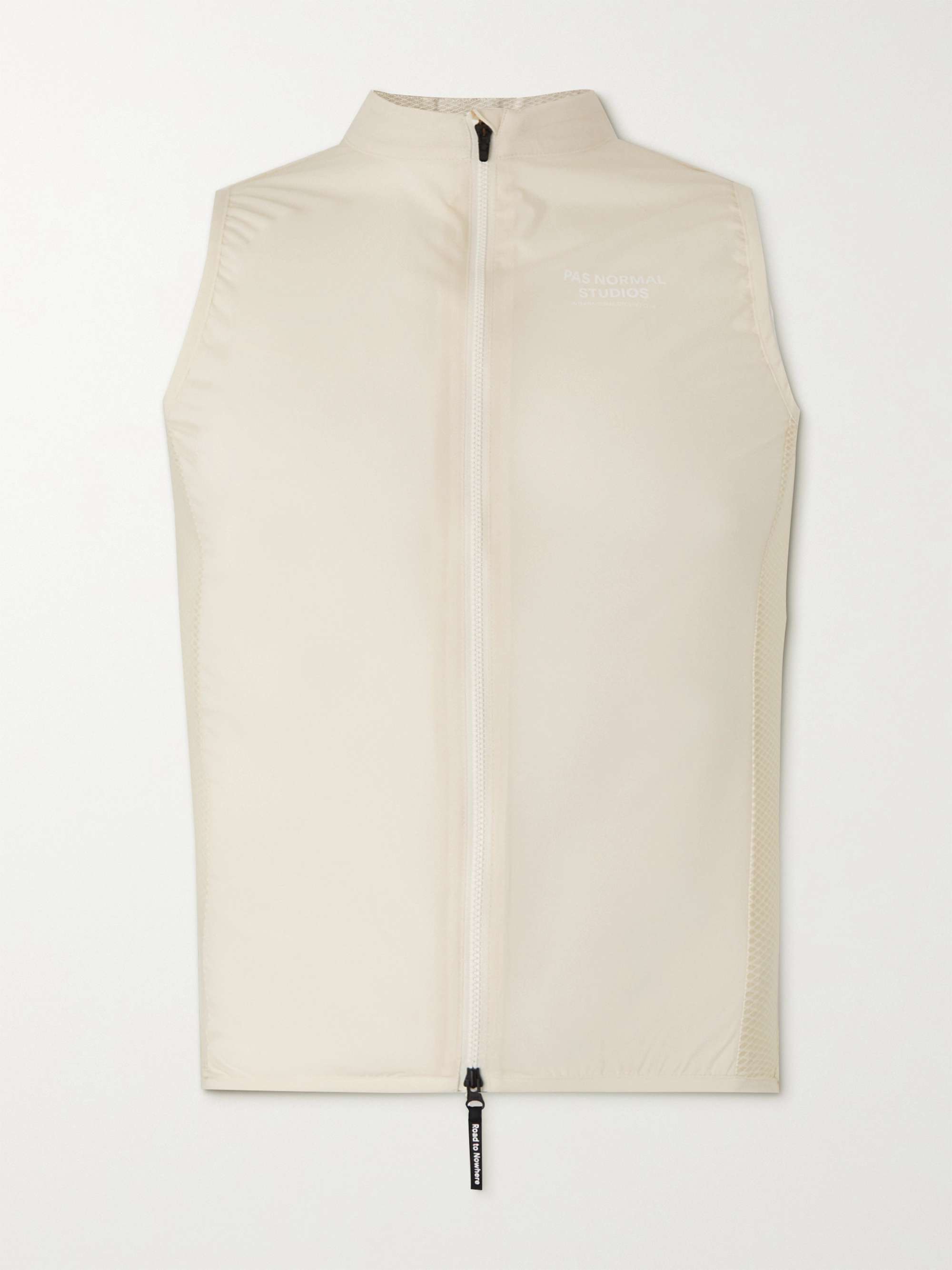 PAS NORMAL STUDIOS Mechanism Slim-Fit Logo-Print Nylon Cycling Gilet
