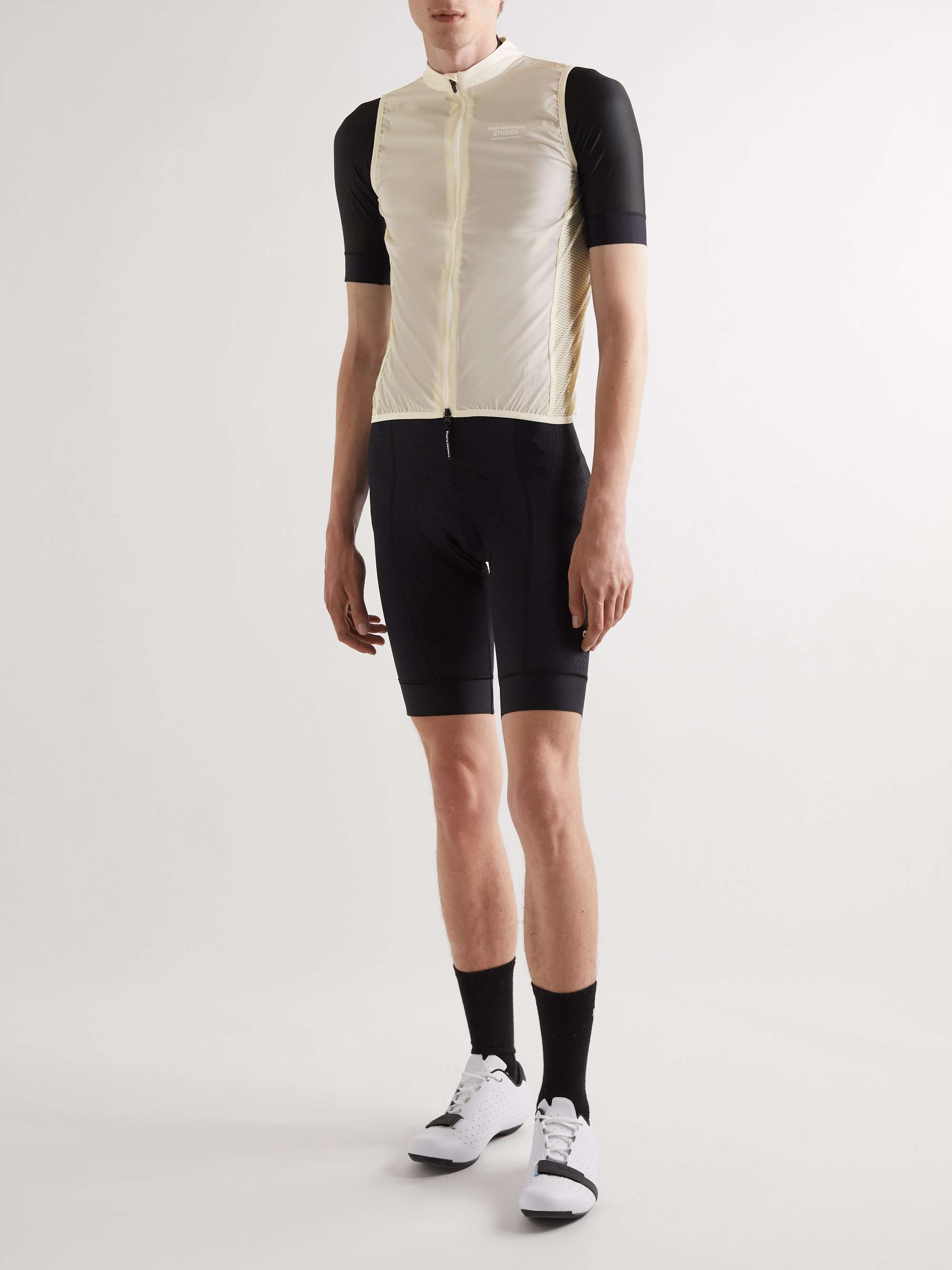 PAS NORMAL STUDIOS Mechanism Slim-Fit Logo-Print Nylon Cycling Gilet