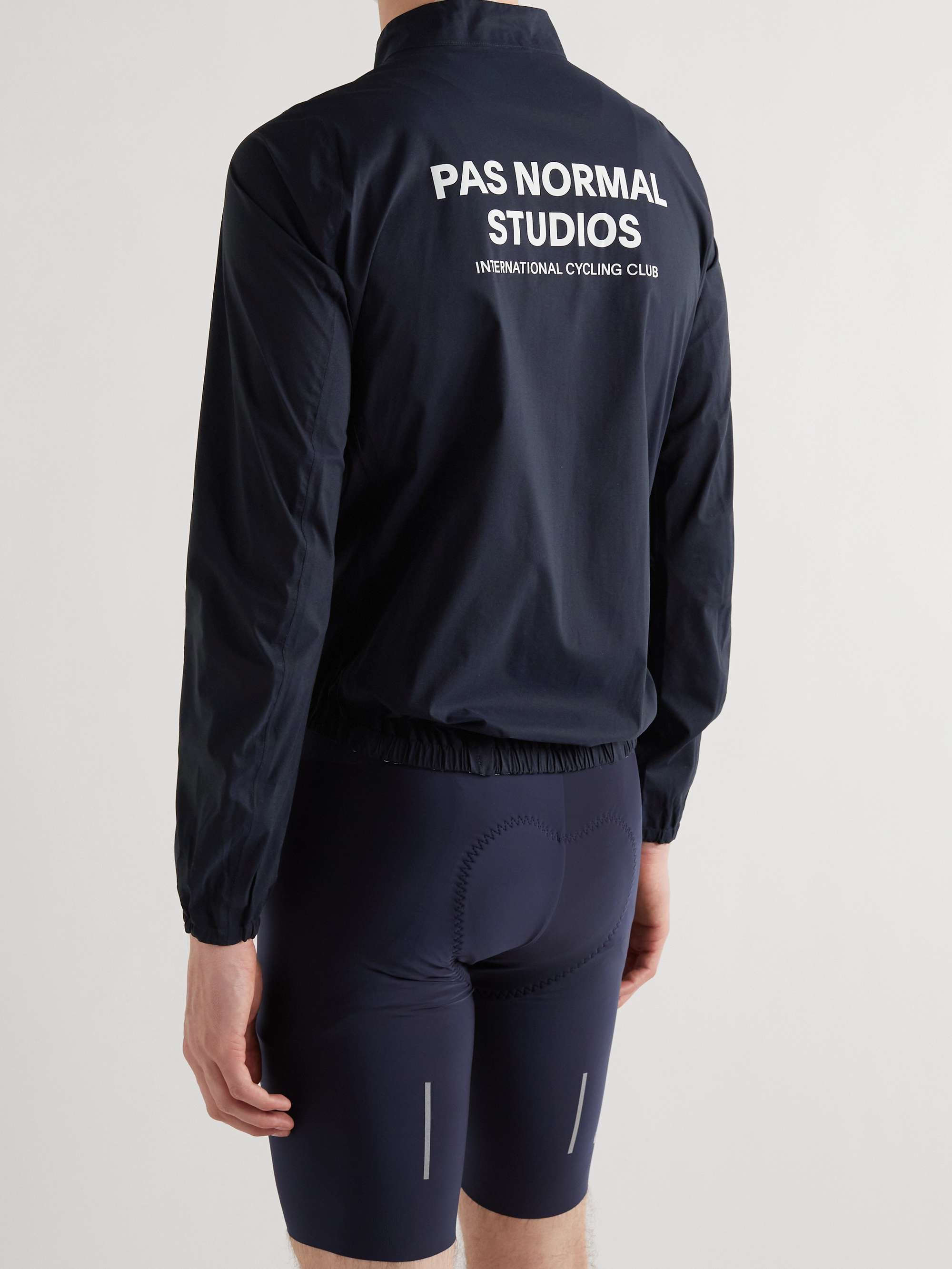 PAS NORMAL STUDIOS Mechanism Logo-Print ENTRANT-Nylon Cycling Jacket