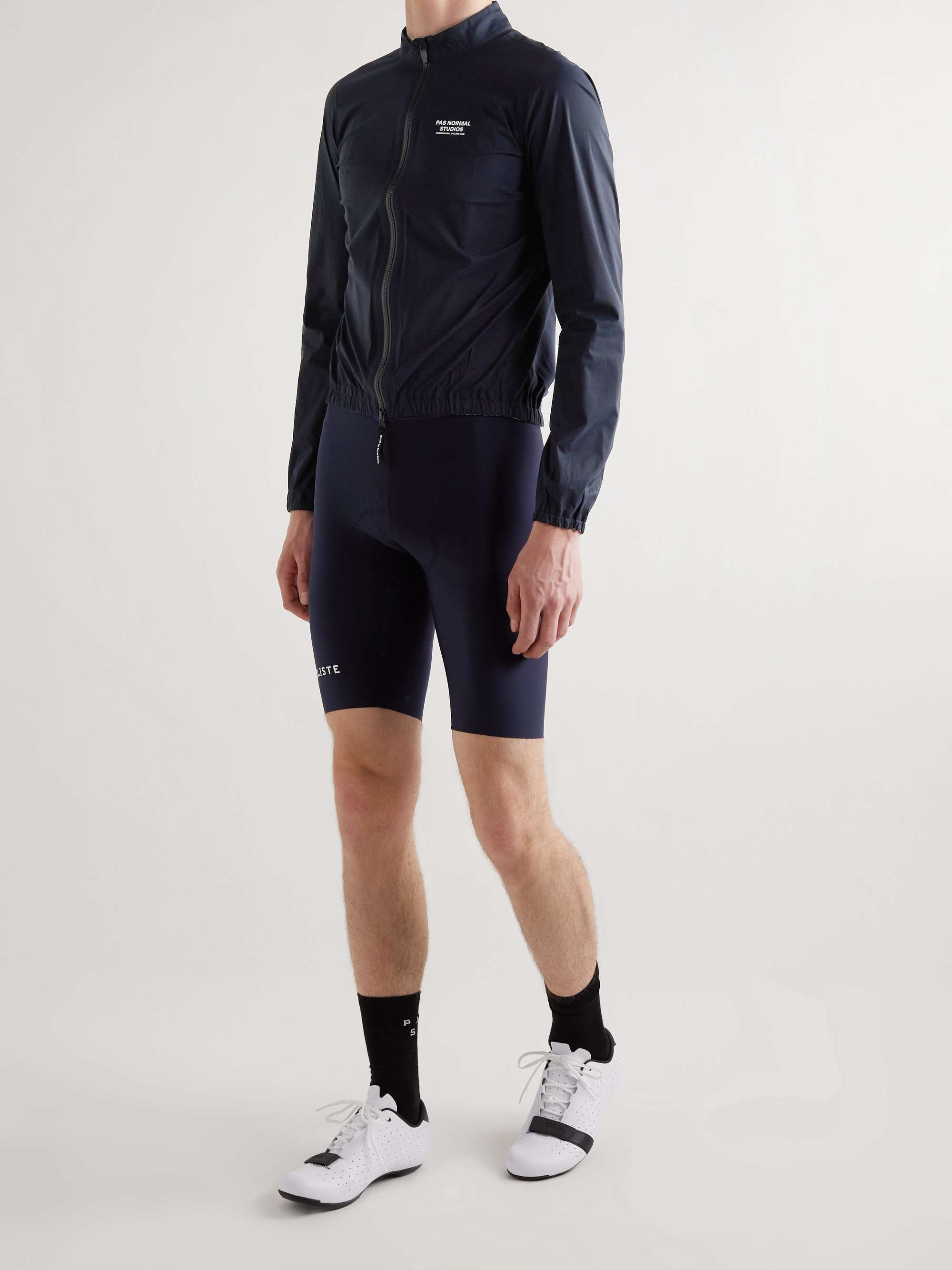 PAS NORMAL STUDIOS Mechanism Logo-Print ENTRANT-Nylon Cycling Jacket
