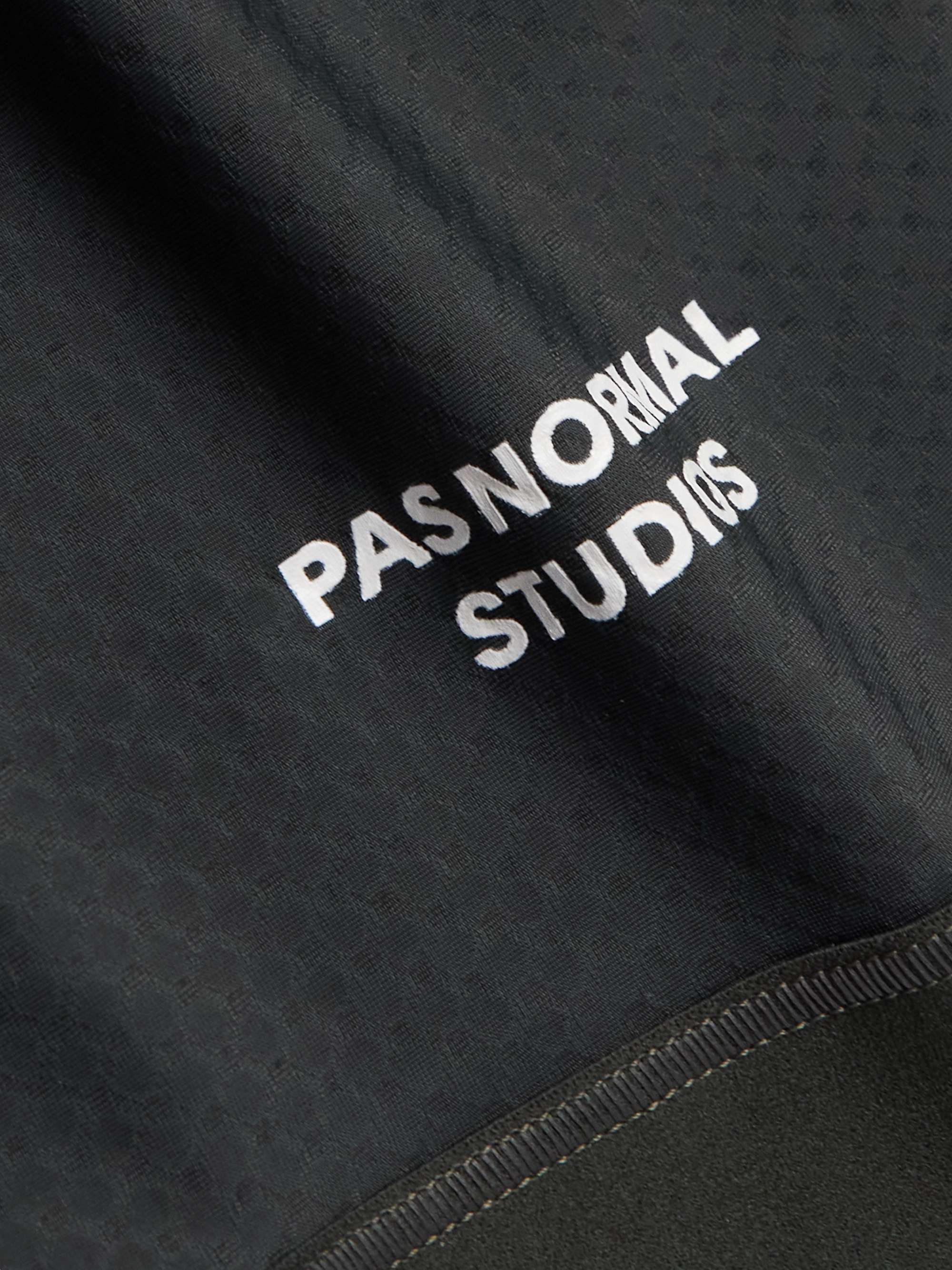 PAS NORMAL STUDIOS Essential Logo-Print Stretch-Jersey and Mesh Cycling Bib Shorts