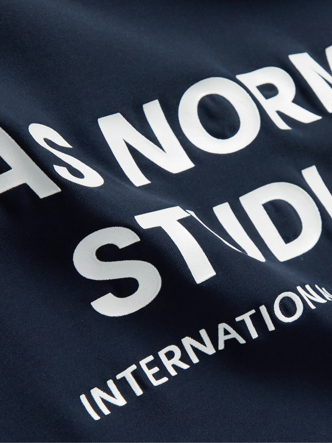 Shop Pas Normal Studios Mechanism Logo-print Cycling Jersey In Blue