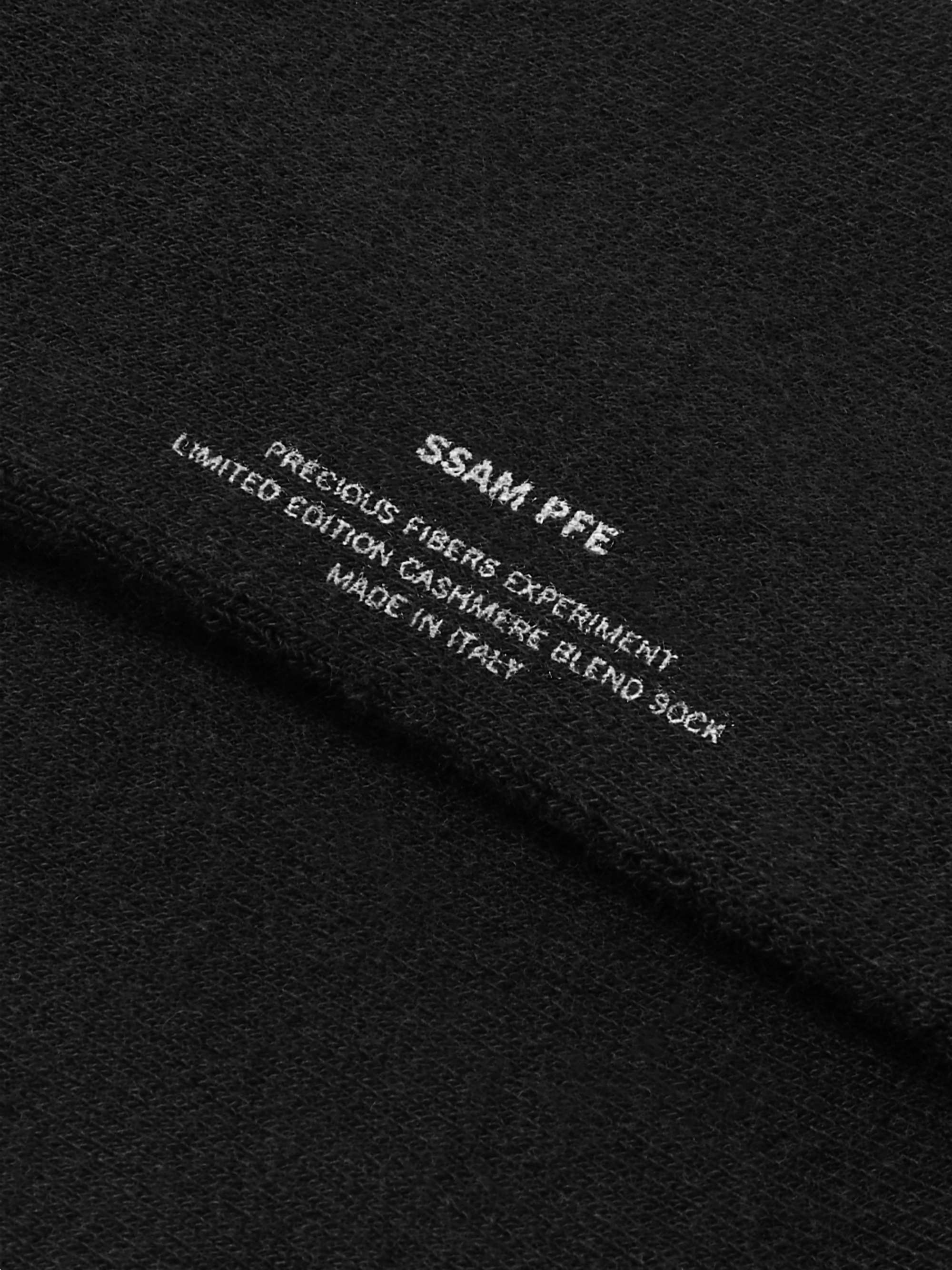SSAM Cory Ribbed Cotton-Blend Socks