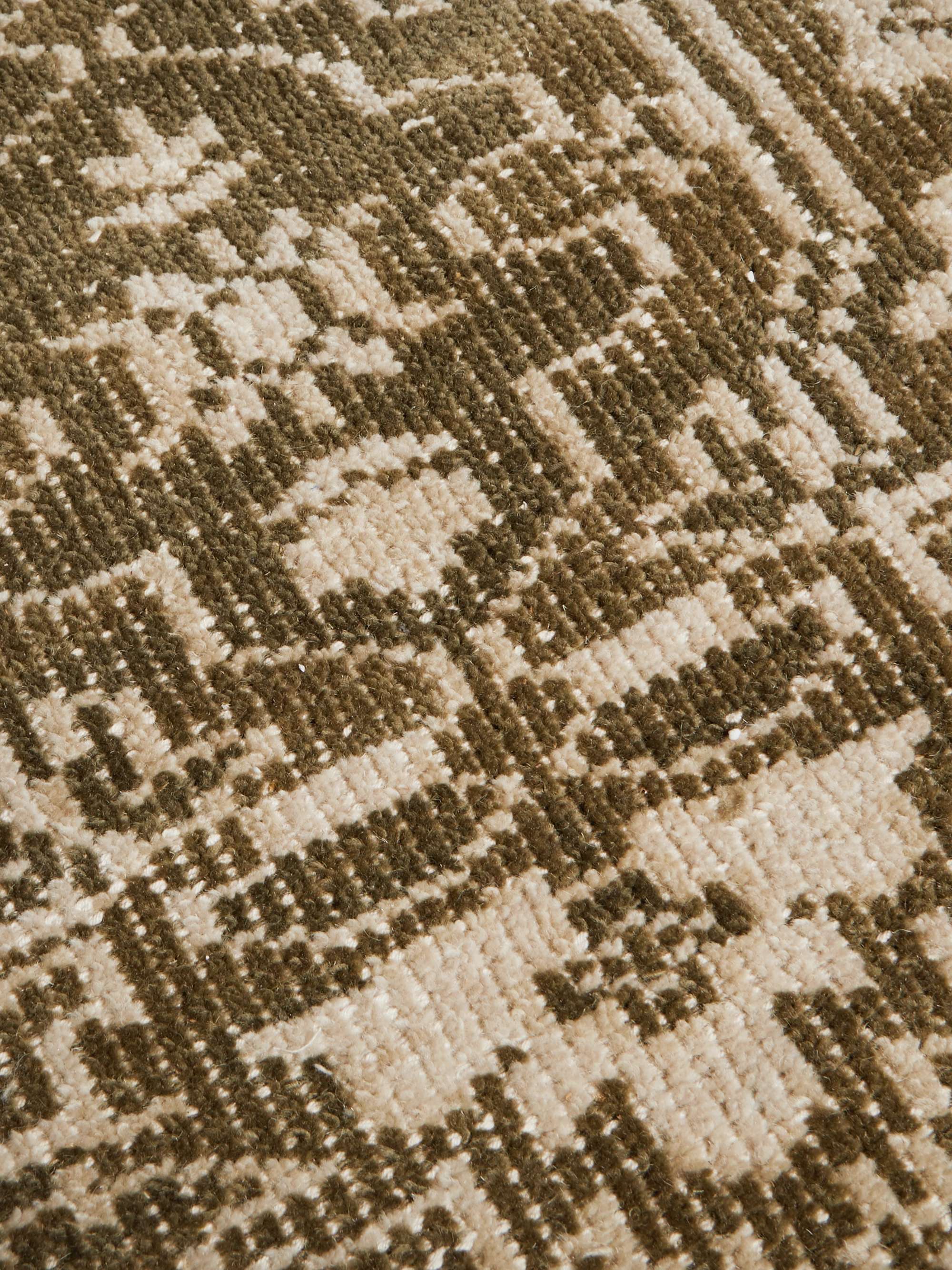 SOHO HOME Silvanus Fringed Wool-Jacquard Rug