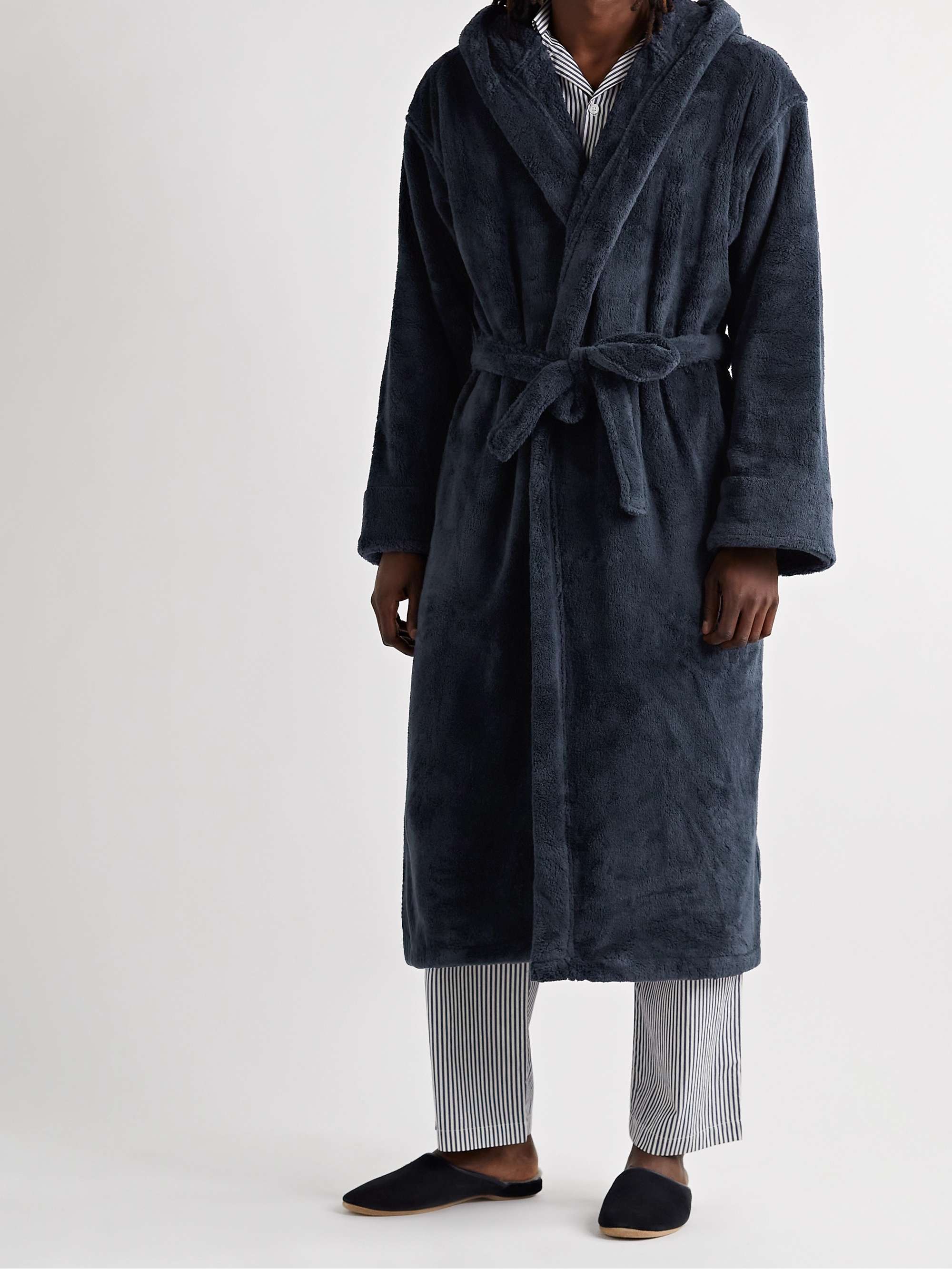 Soho house fleece hooded robe clearance