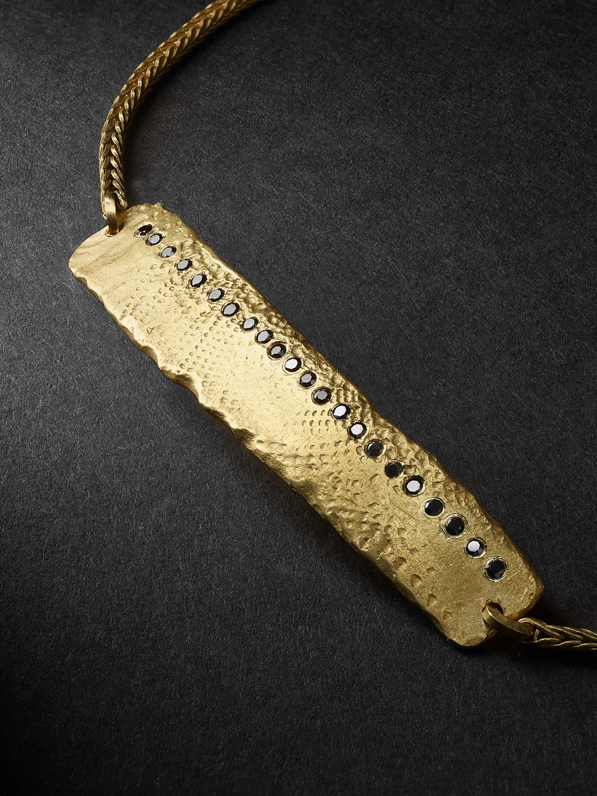 ELHANATI Mezuzah Gold Diamond Bracelet