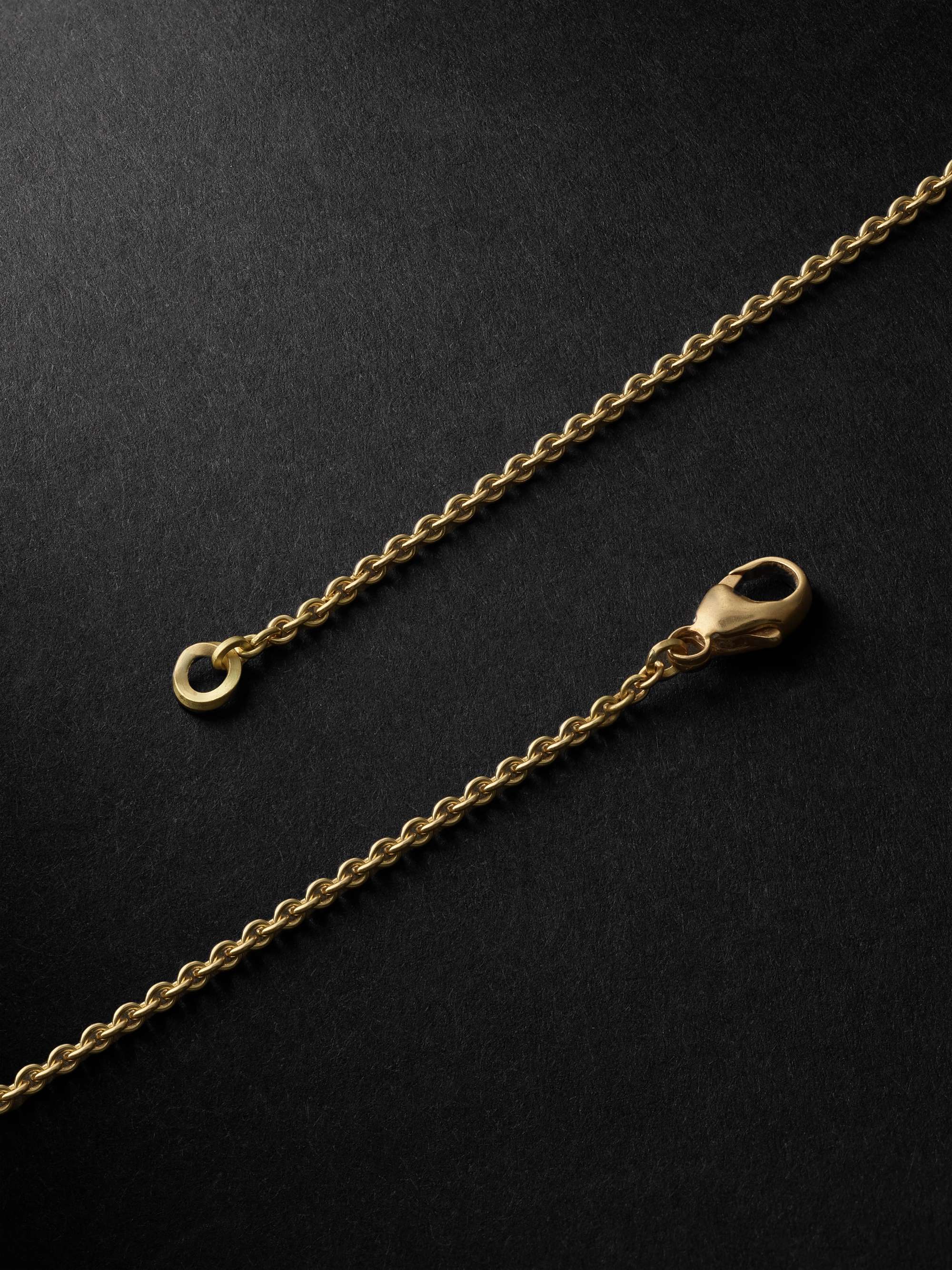 ELHANATI The Sun Gold Diamond Necklace