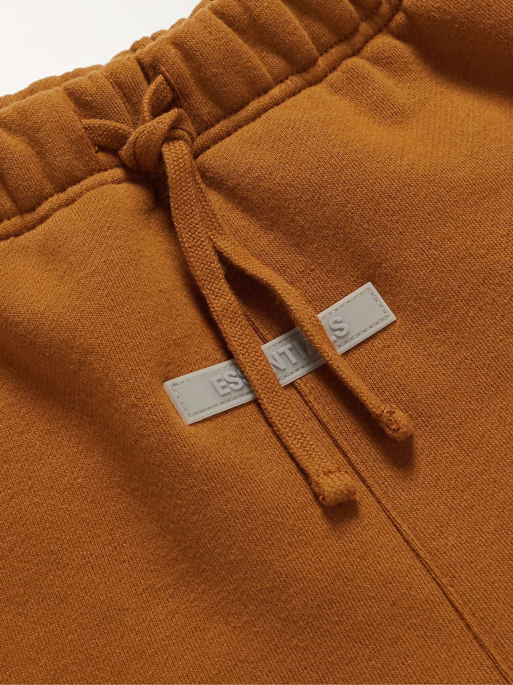 FEAR OF GOD ESSENTIALS KIDS Logo-Print Cotton-Blend Jersey Drawstring Sweatpants