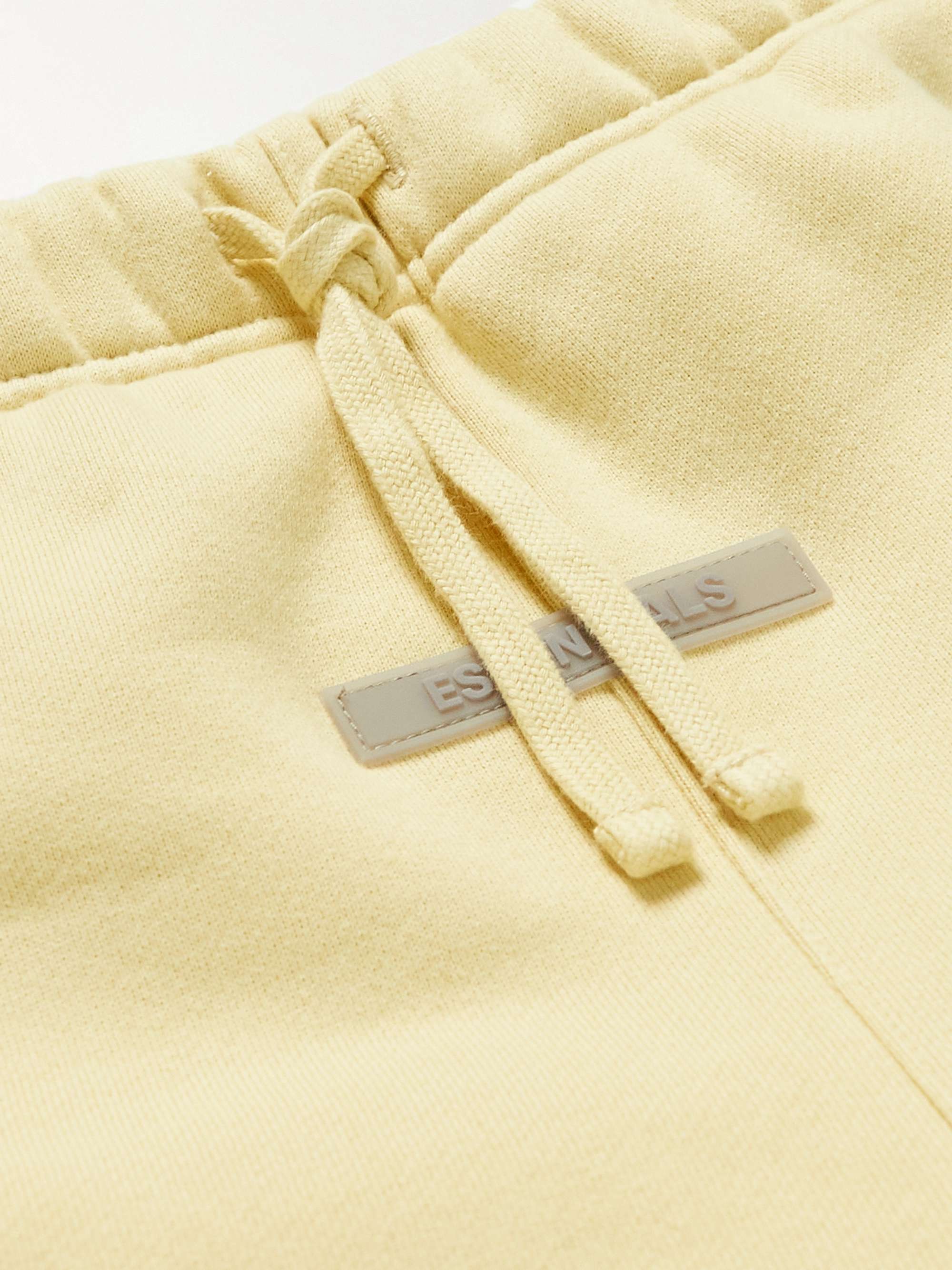 FEAR OF GOD ESSENTIALS KIDS Logo-Print Cotton-Blend Jersey Drawstring Sweatpants
