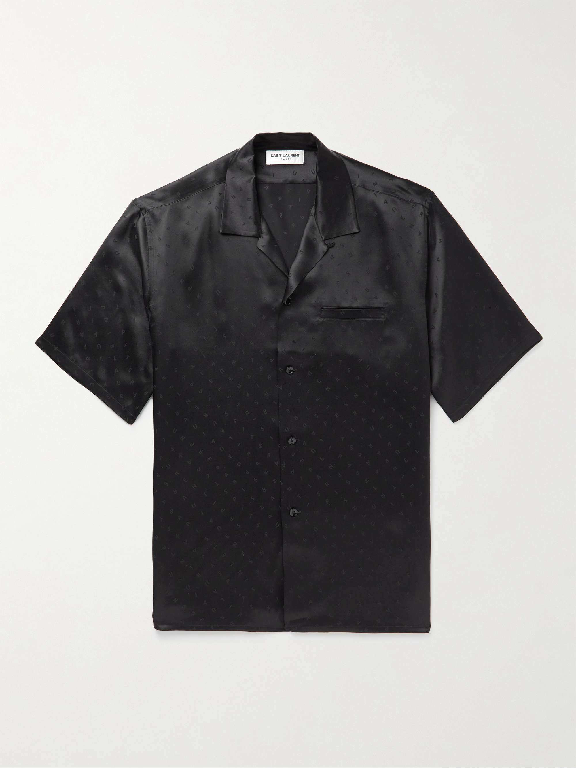 Silk camp shirt sales