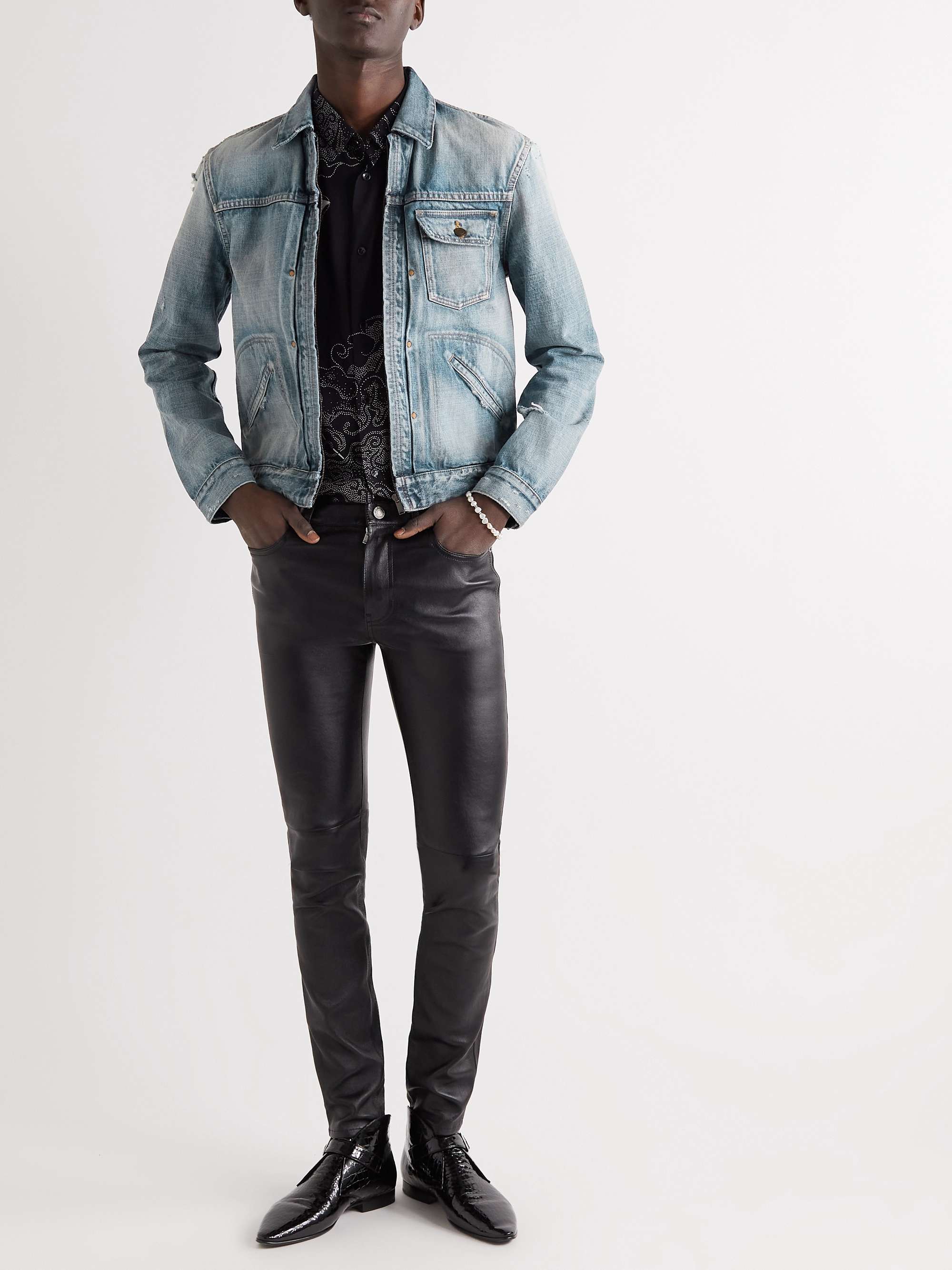 saint laurent denim