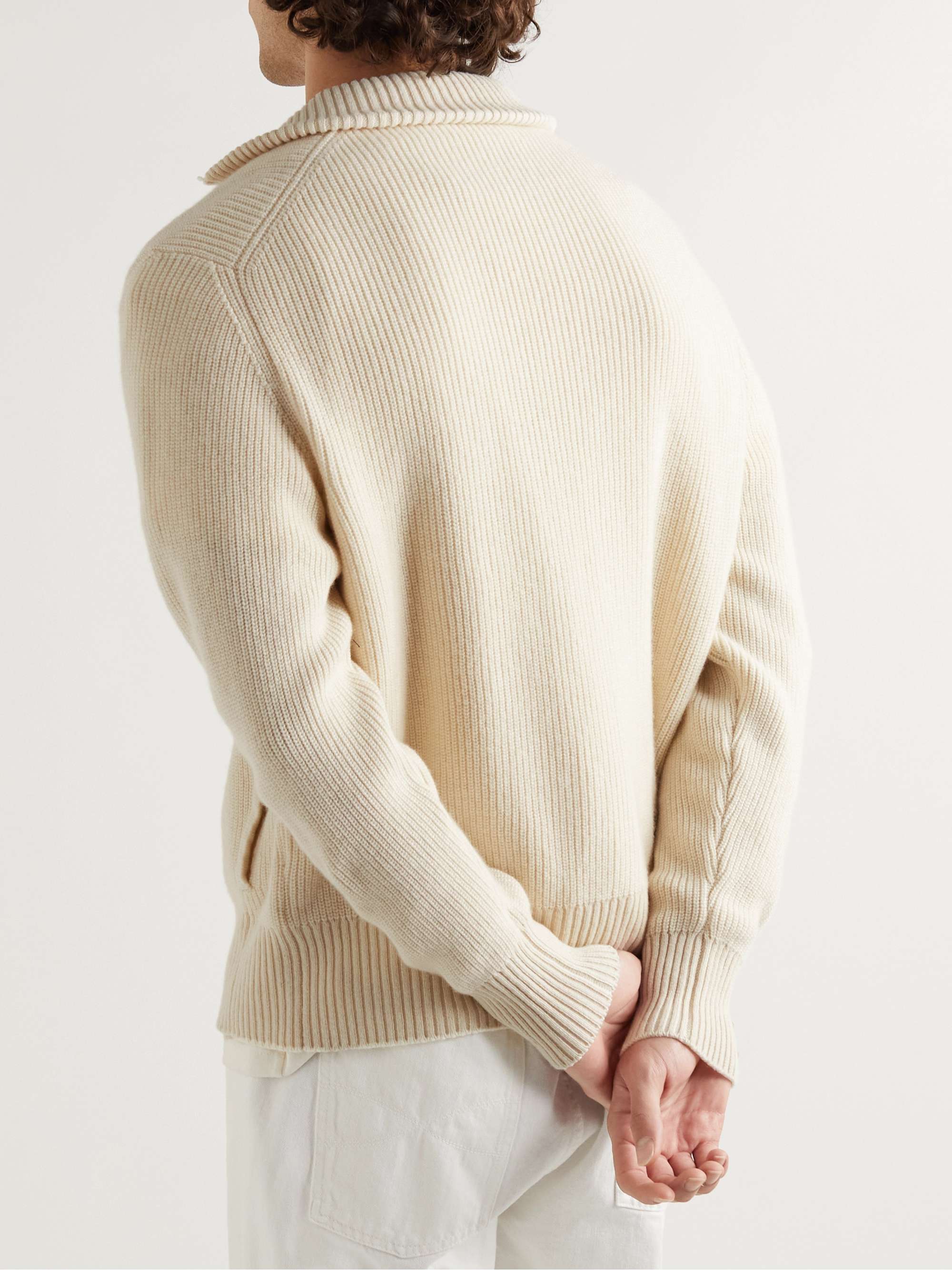 STÒFFA Ribbed Cashmere Cardigan