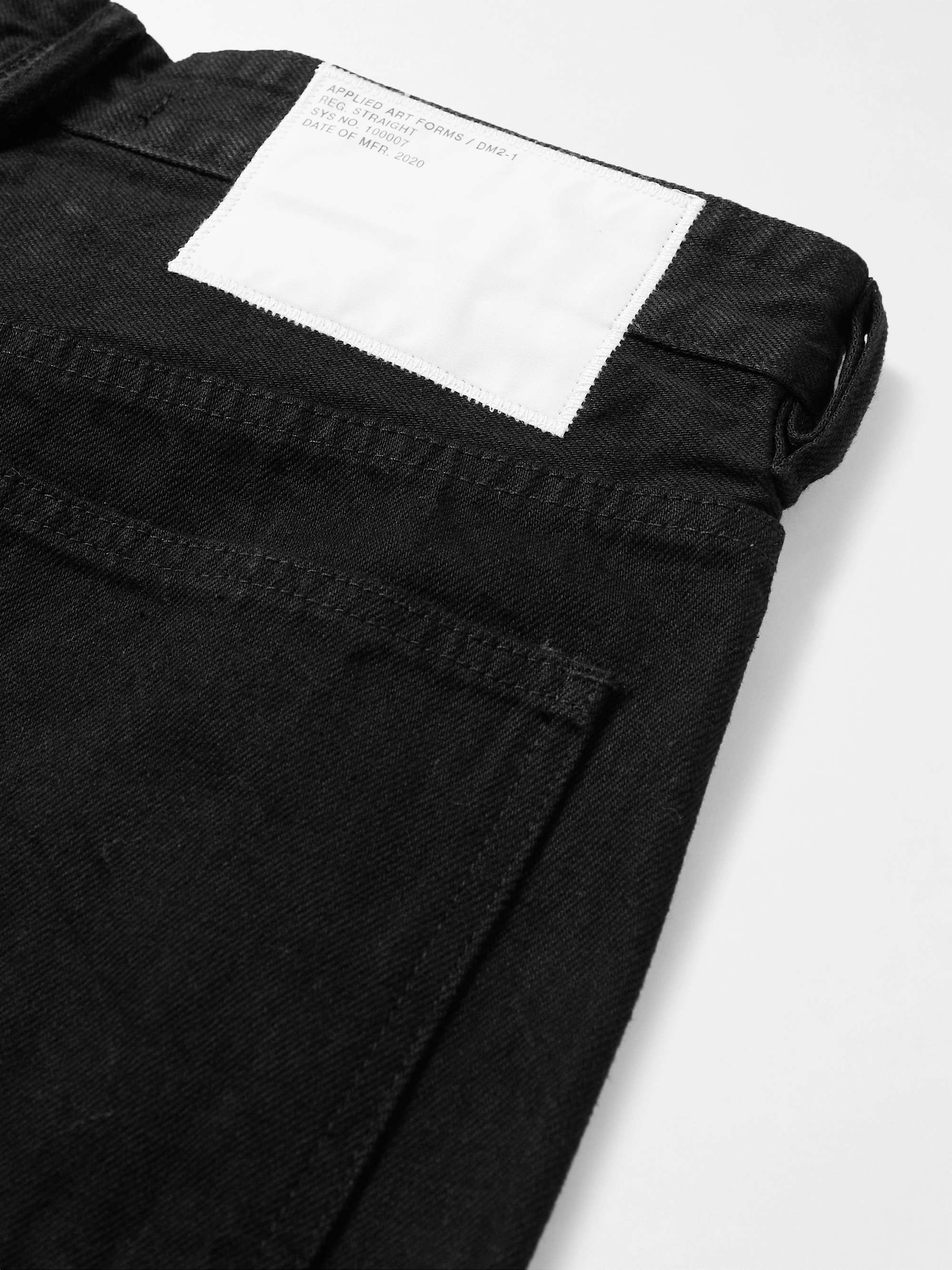 APPLIED ART FORMS DM2-1 Straight-Leg Selvedge Jeans