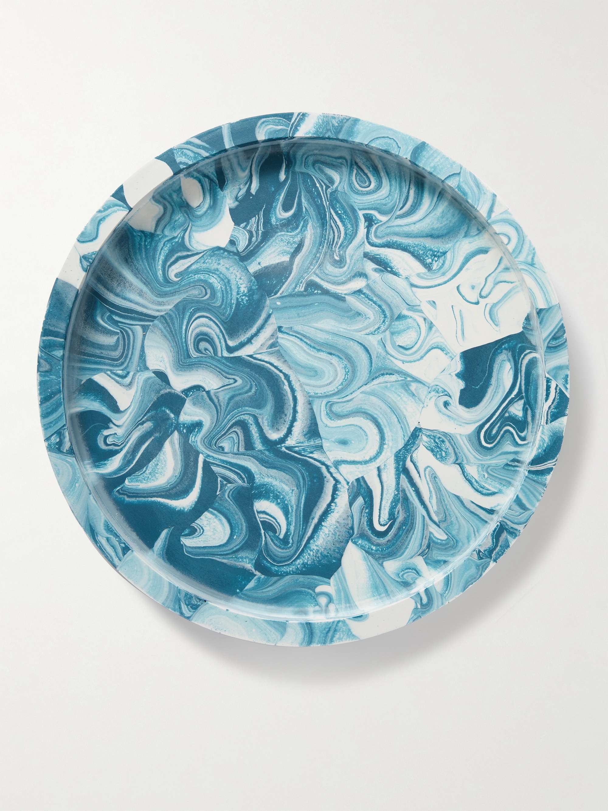 KATIE GILLIES Marbled Jesmonite Tray