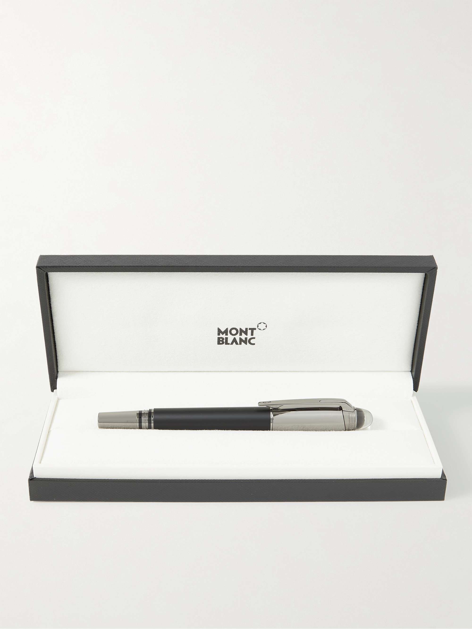 MONTBLANC StarWalker Resin and Ruthenium-Plated Fountain Pen