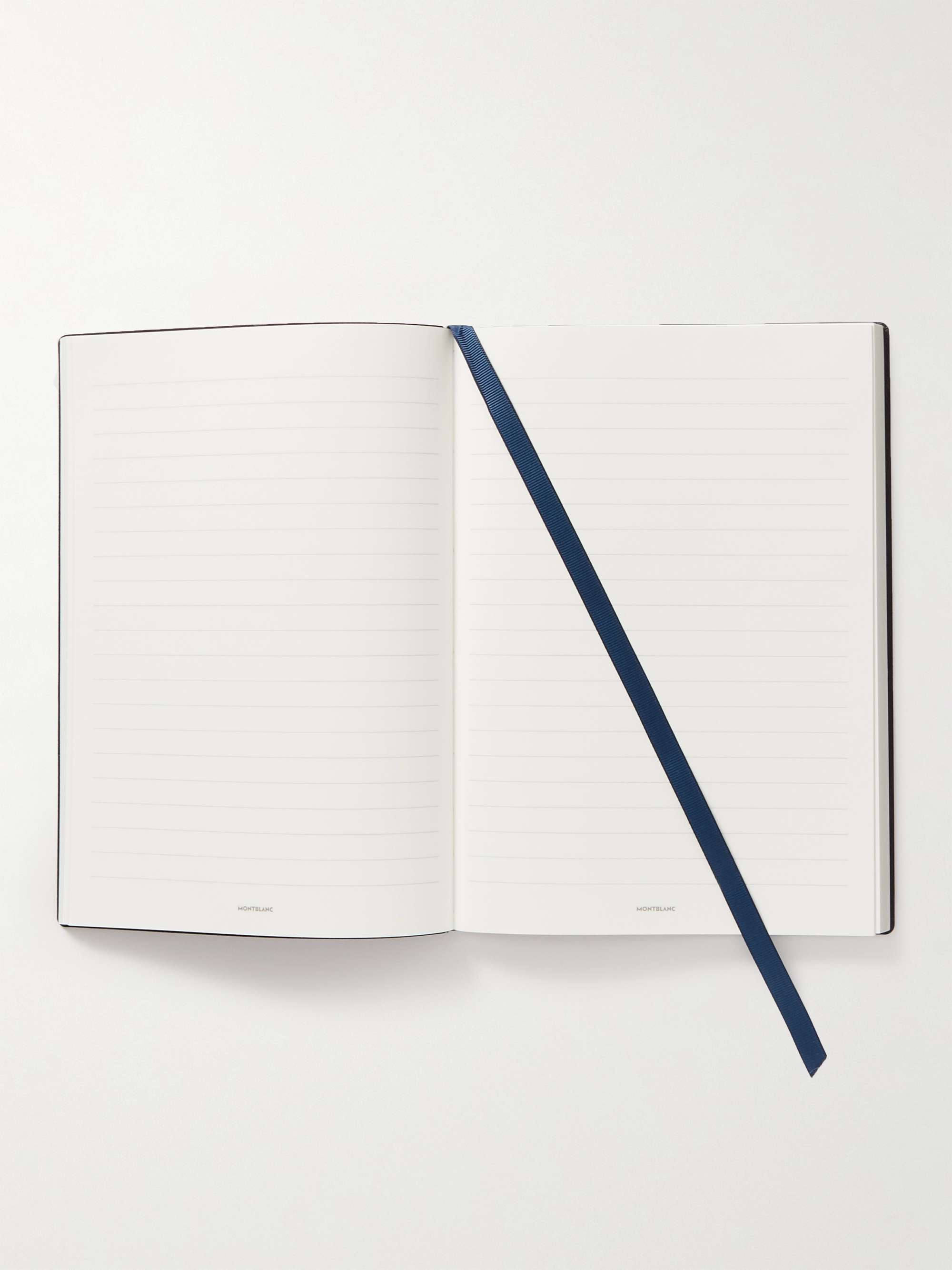 MONTBLANC 163 Cross-Grain Leather Notebook