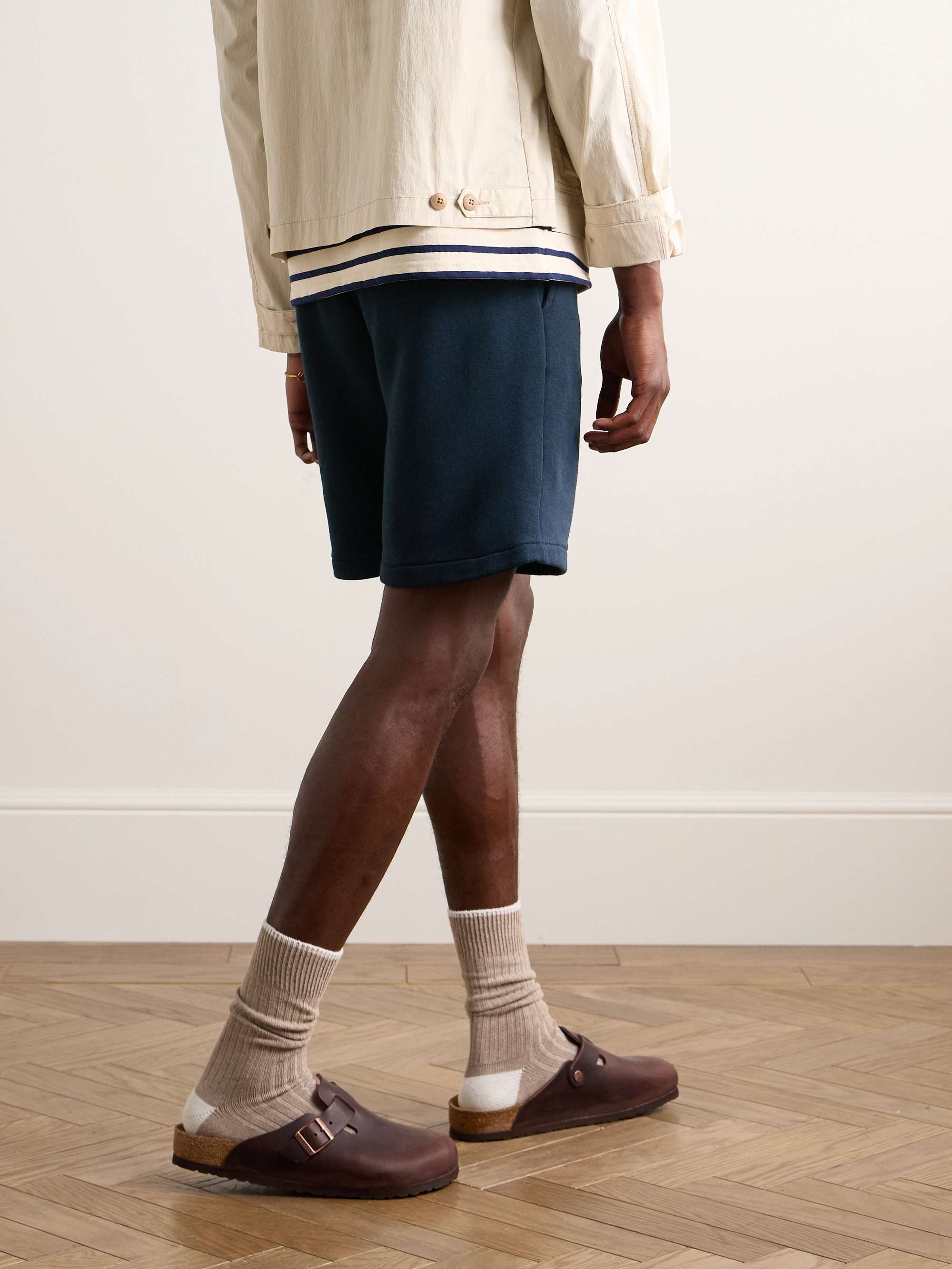 MR P. Cotton and Modal-Blend Jersey Shorts