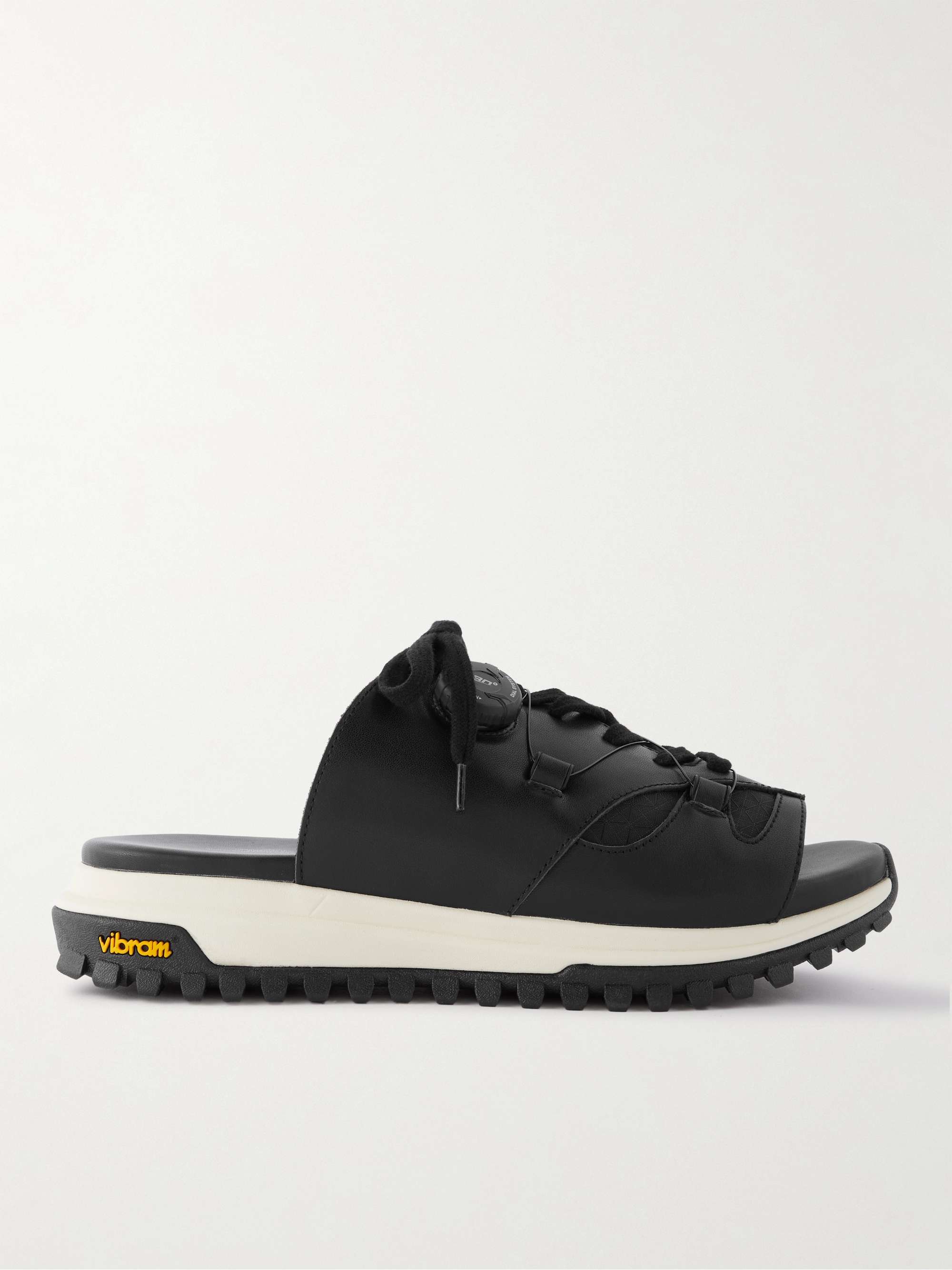 Vegan leather slides new arrivals