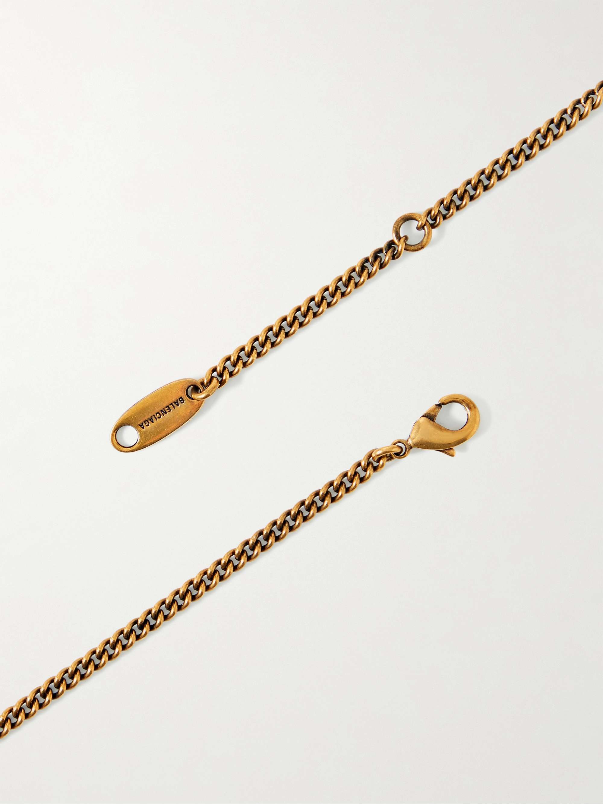 BALENCIAGA Gold-Tone Necklace