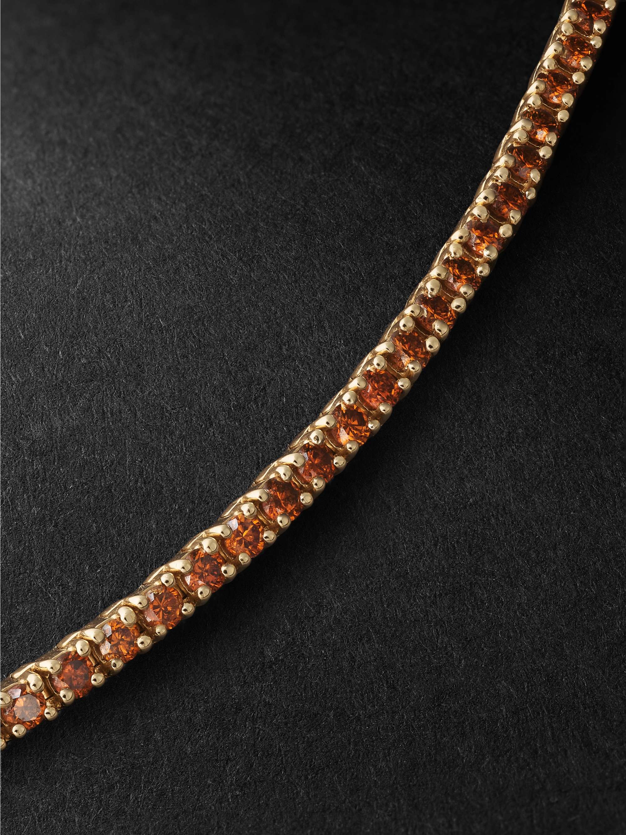 KOLOURS JEWELRY Spectra Gold Diamond Tennis Bracelet