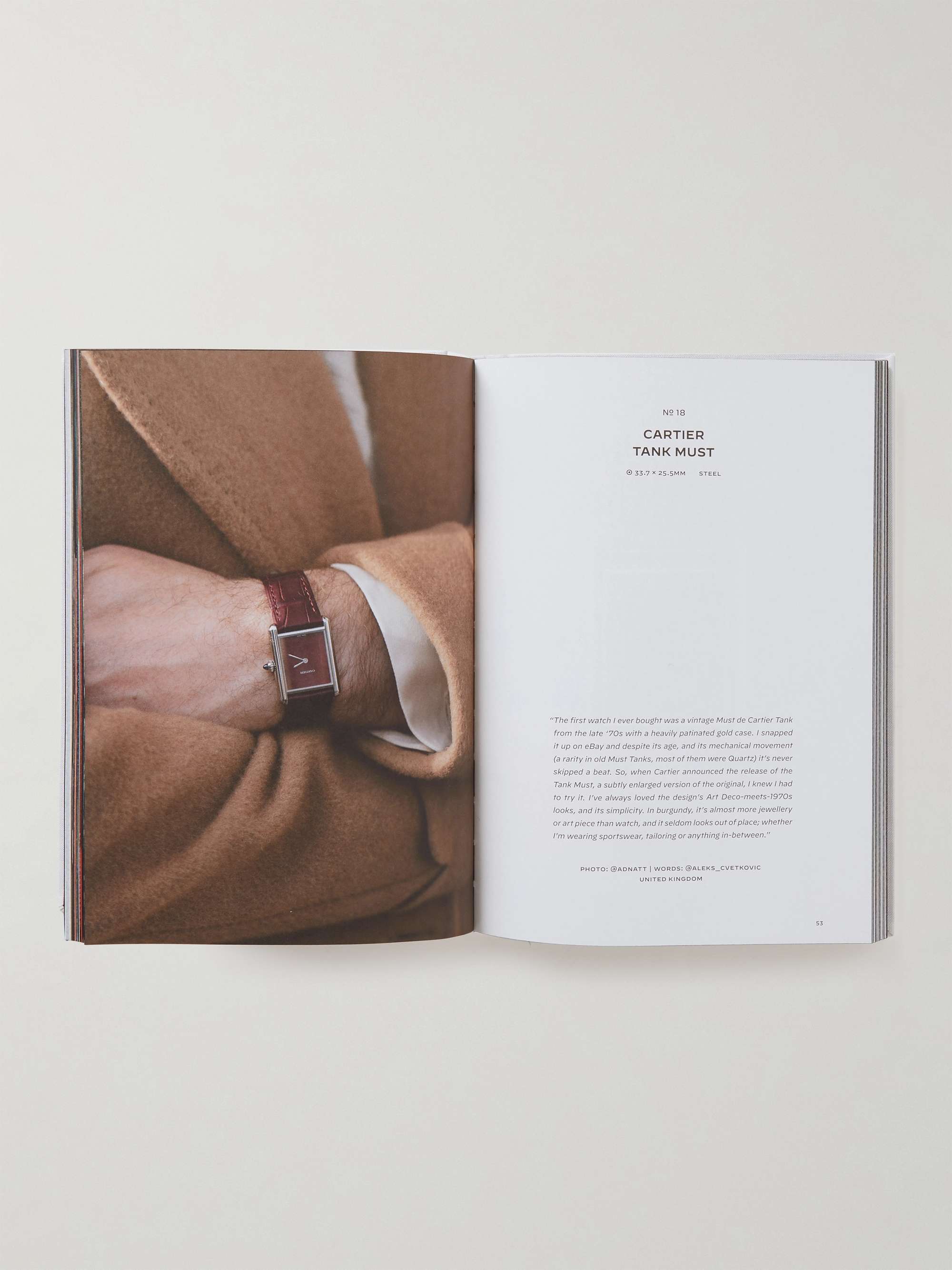 THE WATCH ANNUAL The Watch Annual 2021 Exclusive MR PORTER Edition Hardcover Book