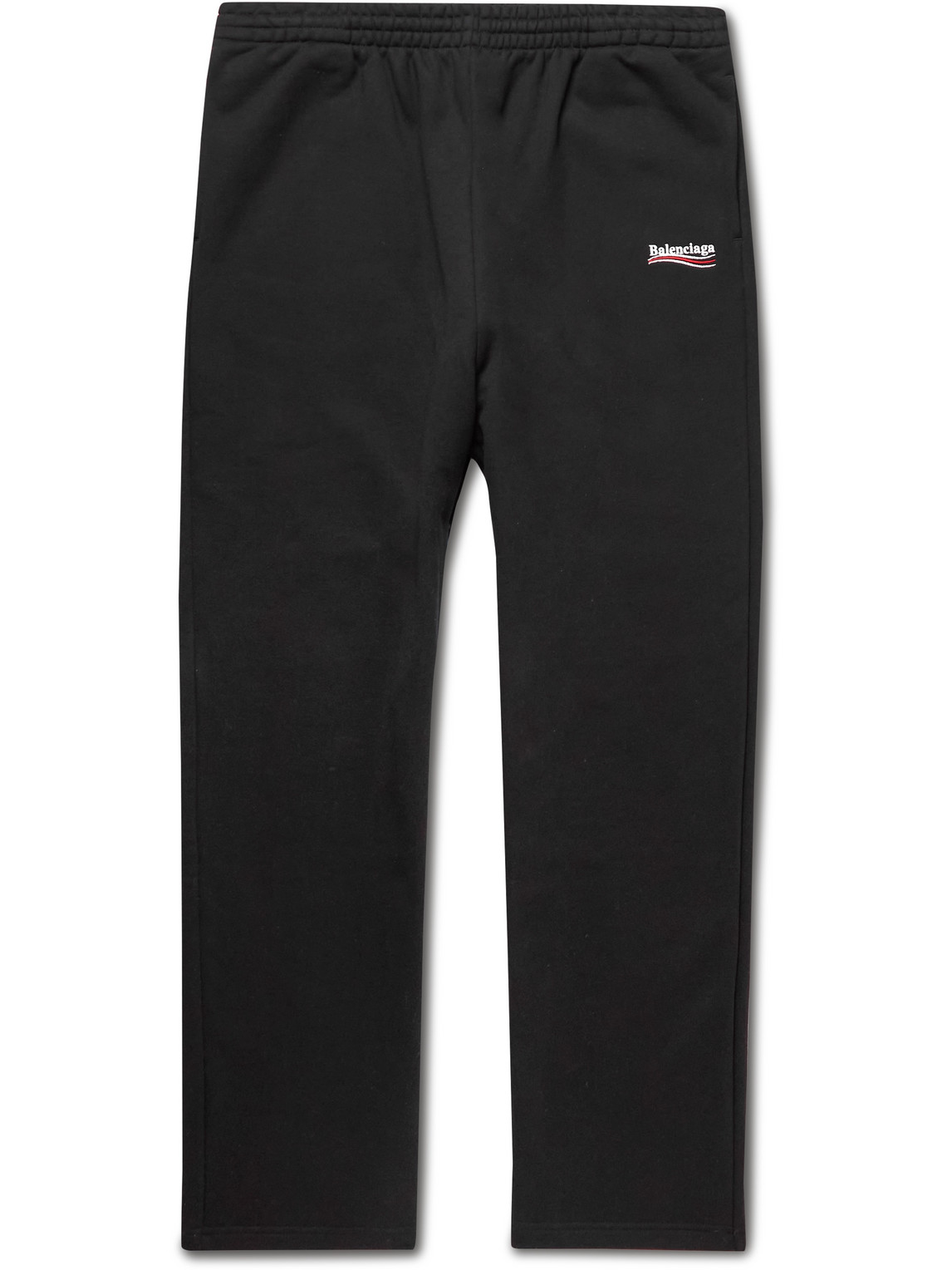 【関税込み】balenciaga Logo embroidery joggers Balenciaga | Logo Jogging Bottoms | Open Hem Jersey Jogging