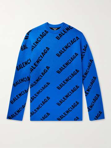 Balenciaga sweater mens gold outlet