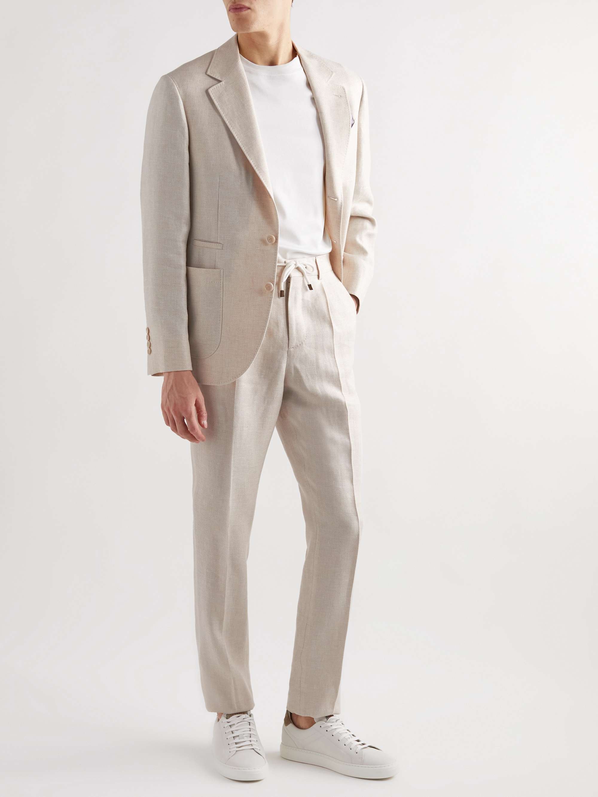 Brunello Cucinelli Wool and Cotton Suit