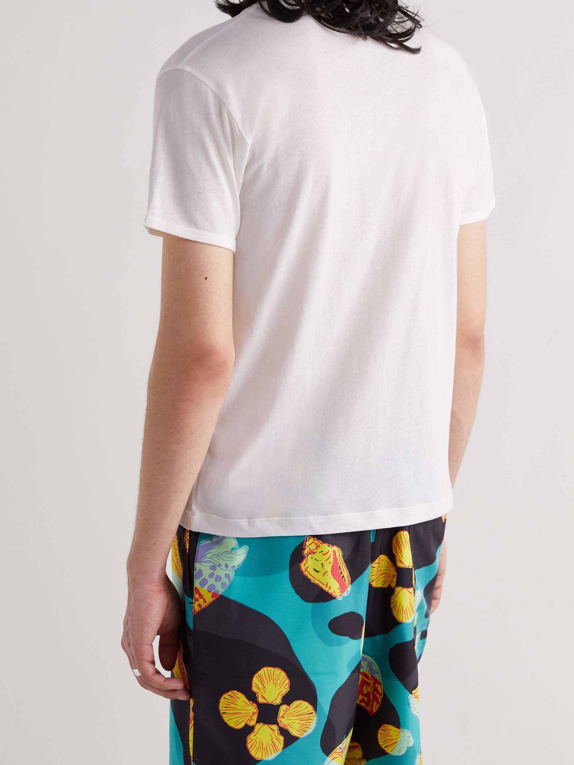 LOEWE + Paula's Ibiza Slim-Fit Logo-Appliquéd Cotton-Jersey T-Shirt