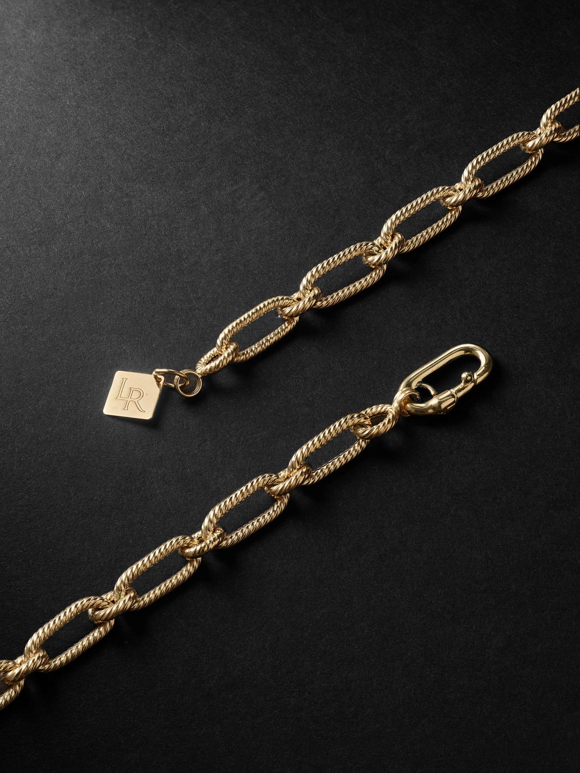 LAUREN RUBINSKI Gold Diamond Pendant Necklace