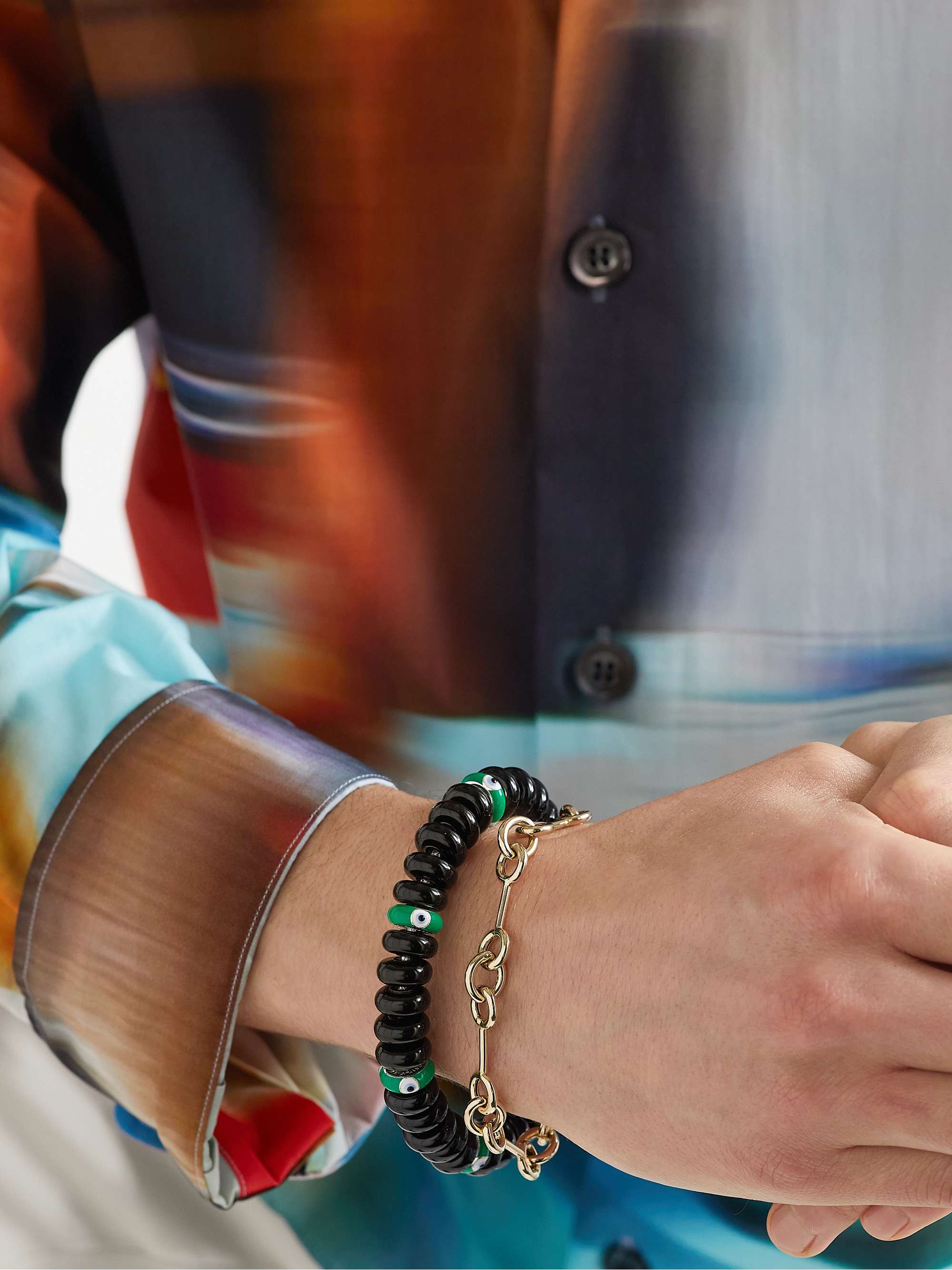 LAUREN RUBINSKI Gold Bracelet