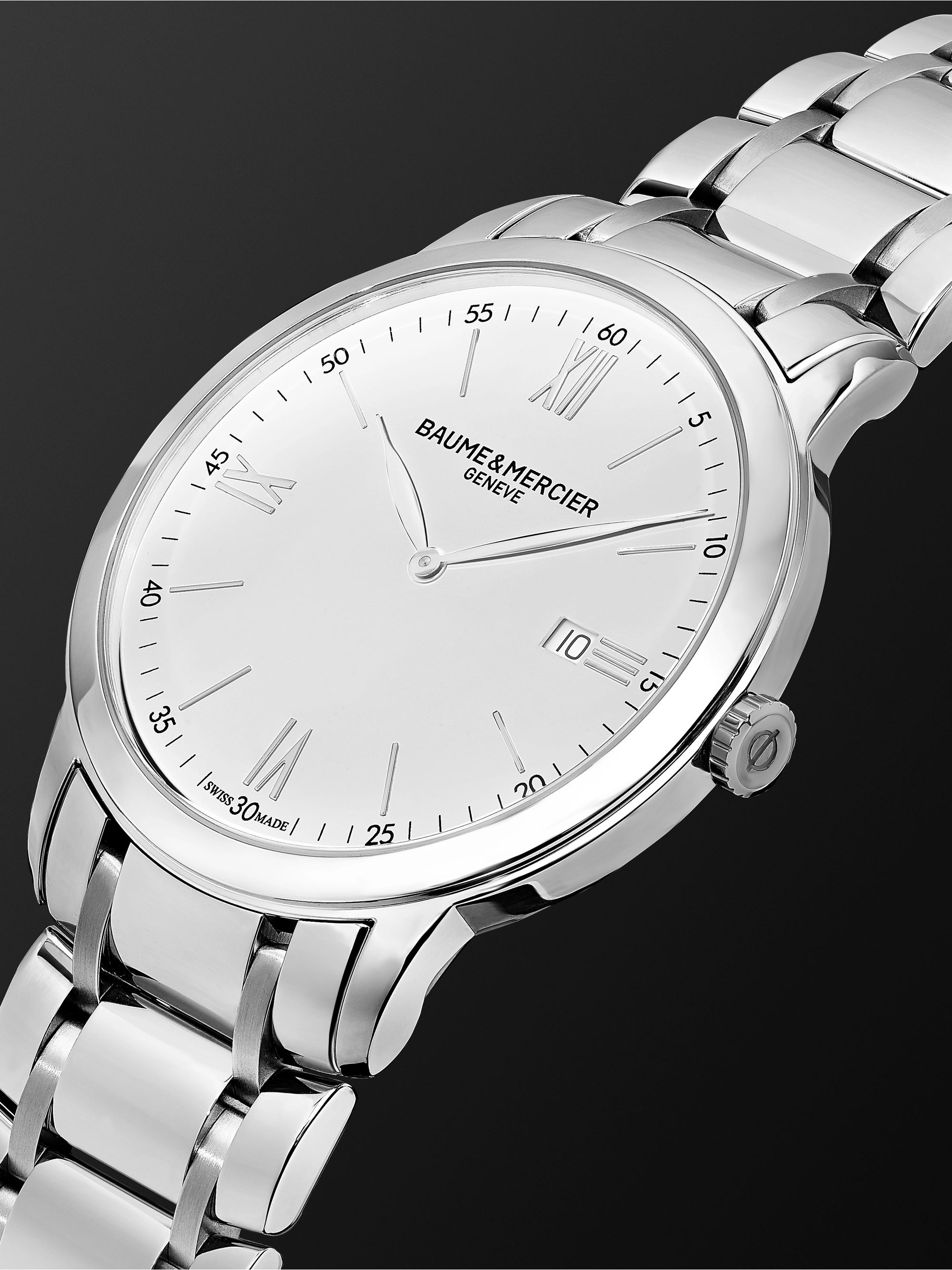 BAUME & MERCIER Classima 42mm Stainless Steel Watch, Ref. No. 10526
