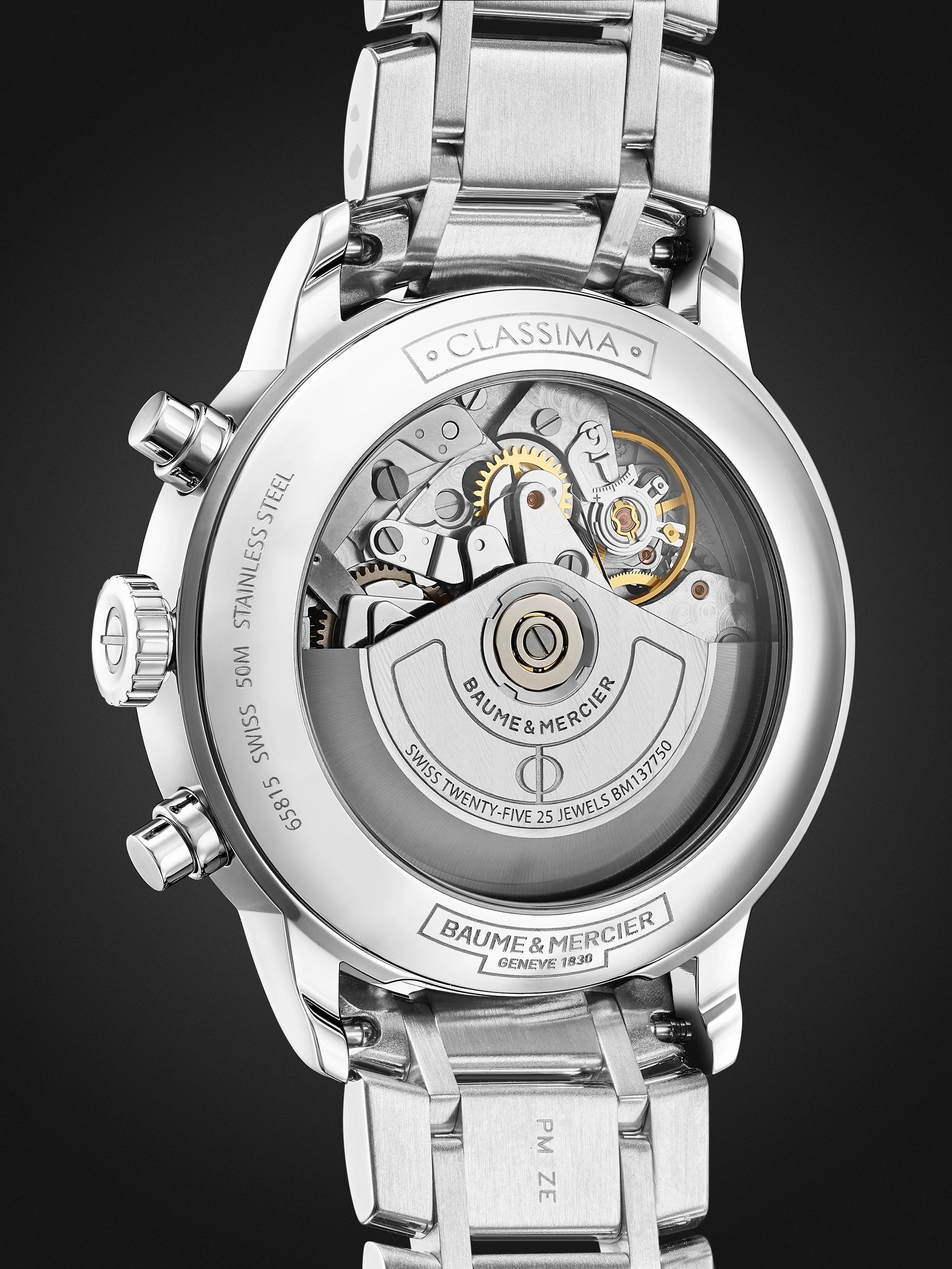 BAUME & MERCIER Classima Automatic Chronograph 42mm Stainless Steel Watch, Ref. No. M0A10331