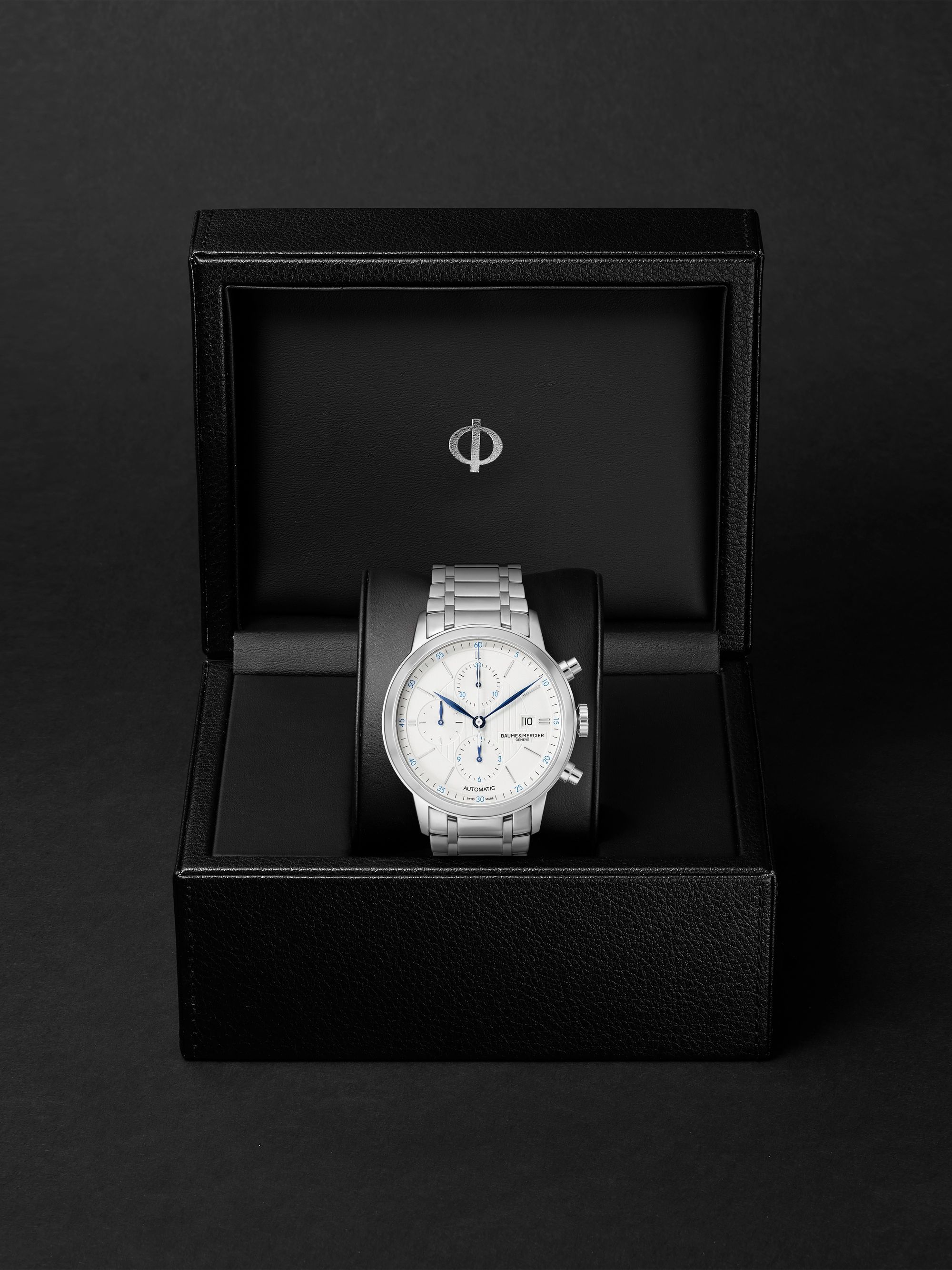 BAUME & MERCIER Classima Automatic Chronograph 42mm Stainless Steel Watch, Ref. No. M0A10331