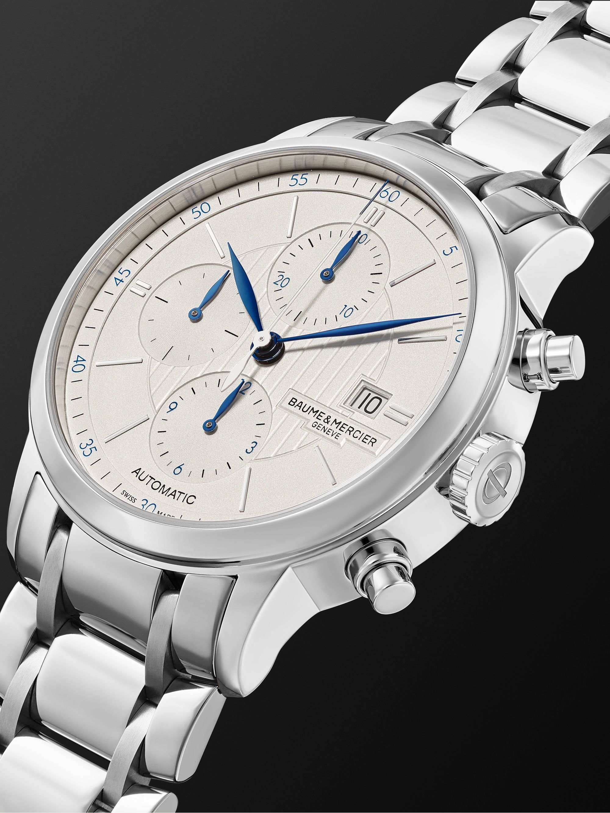BAUME & MERCIER Classima Automatic Chronograph 42mm Stainless Steel Watch, Ref. No. M0A10331