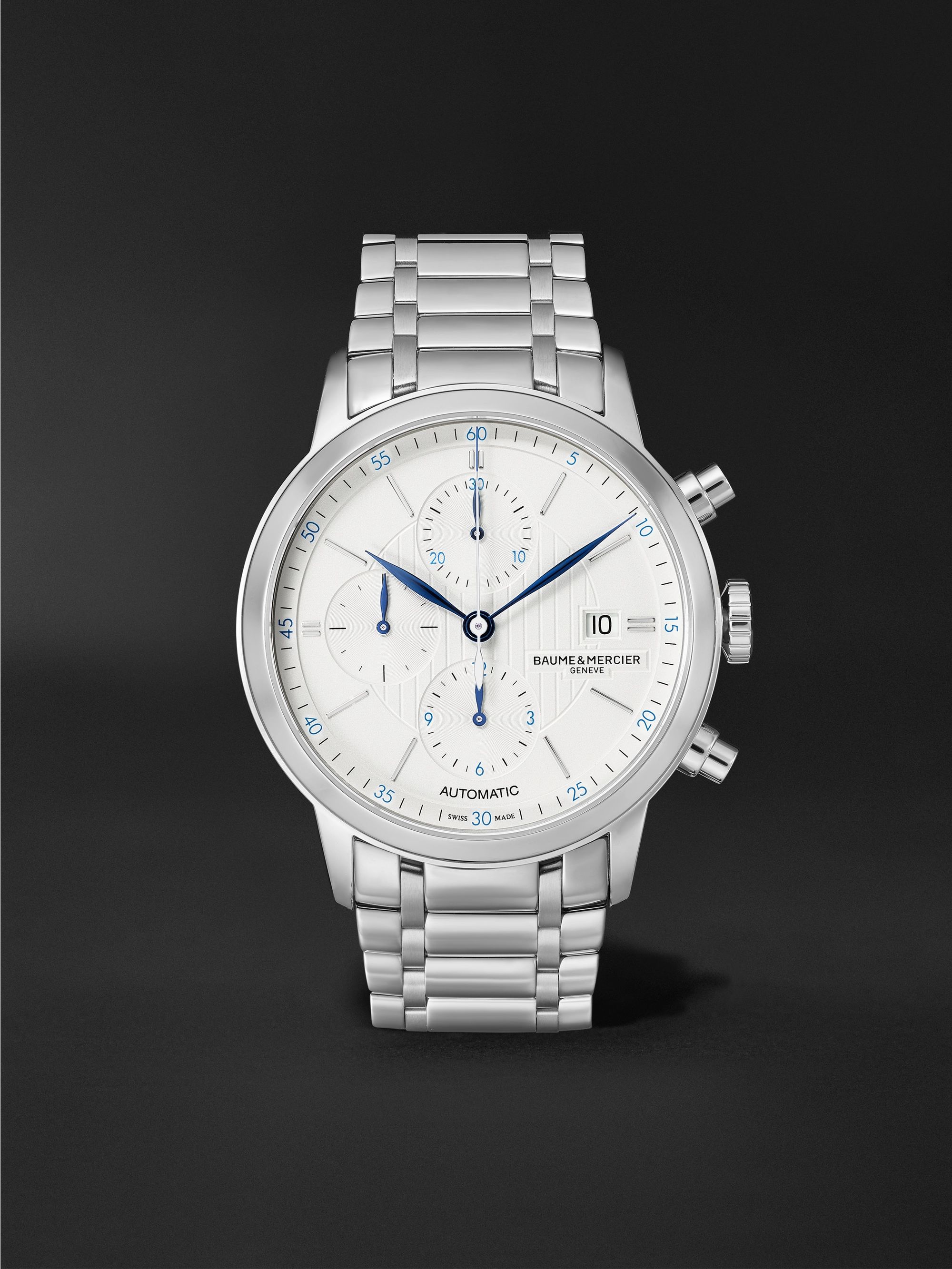 BAUME & MERCIER Classima Automatic Chronograph 42mm Stainless Steel Watch, Ref. No. M0A10331